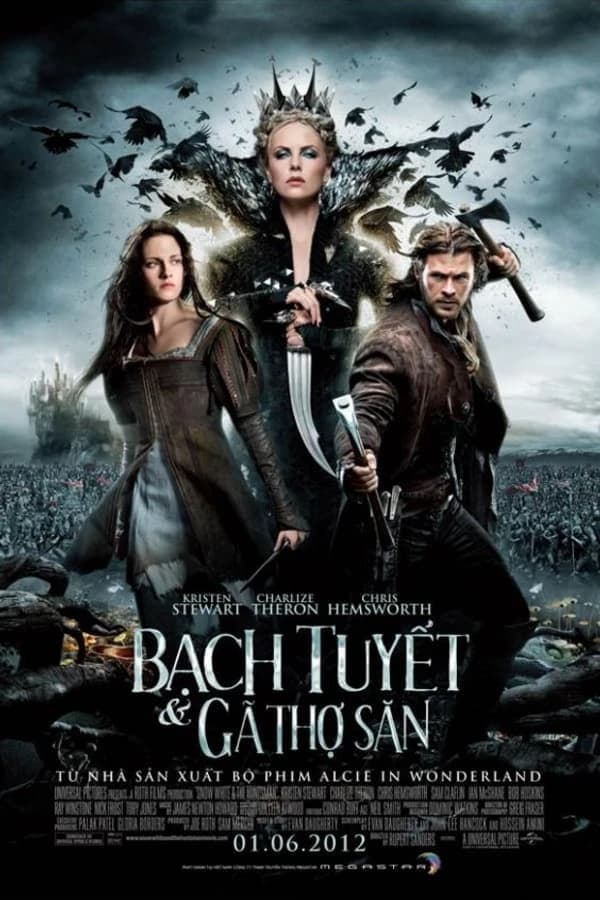 Xem phim Bạch Tuyết và Gã Thợ Săn - Snow White and the Huntsman