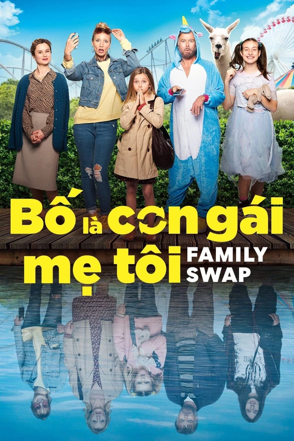 Xem phim Bố Là Con Gái Mẹ Tôi - Family Swap