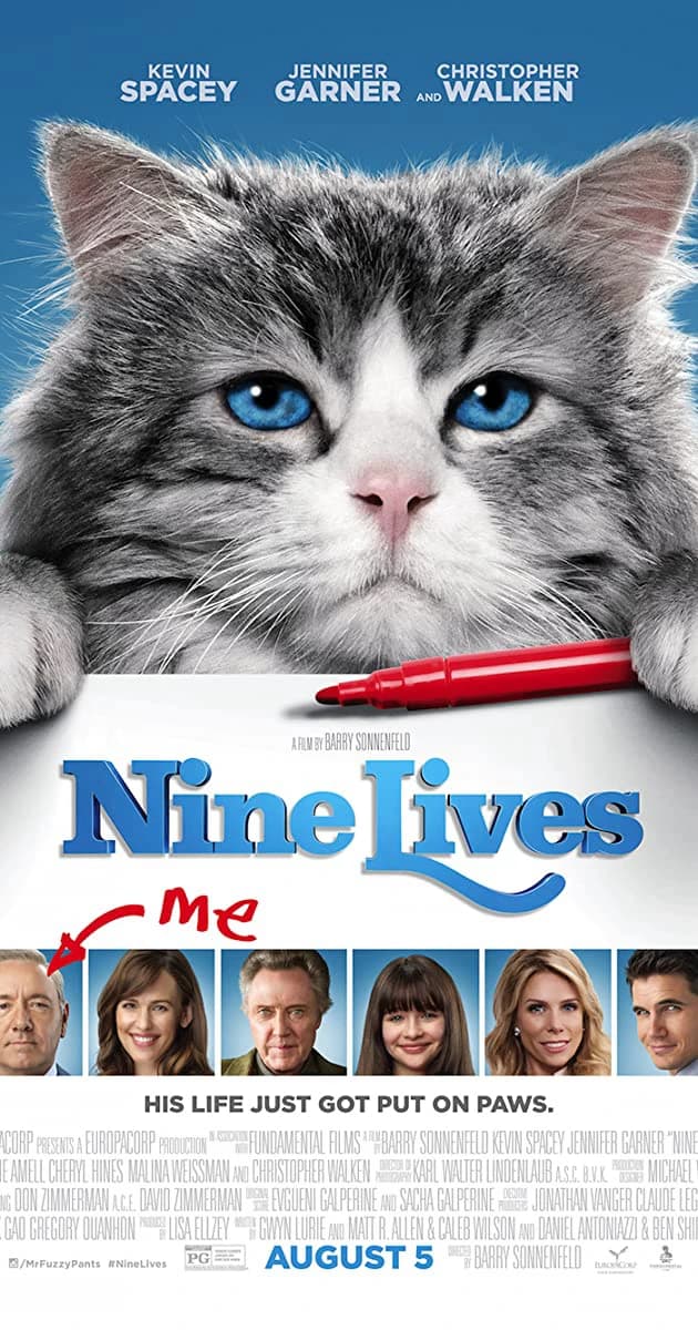 Xem phim Bố Tôi Là Mèo - Nine Lives