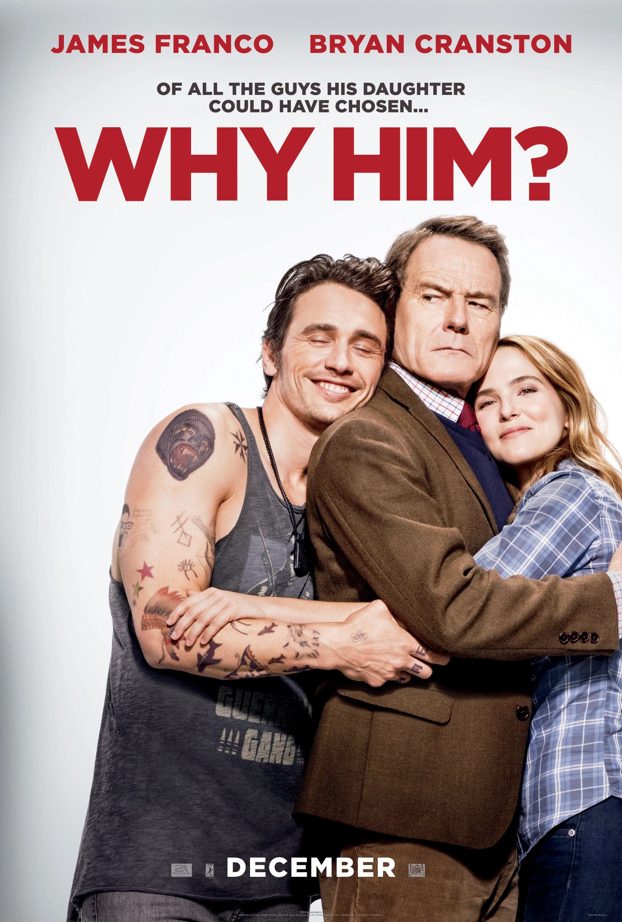 Xem phim Bố Vợ Đối Đầu Chàng Rể - Why Him?