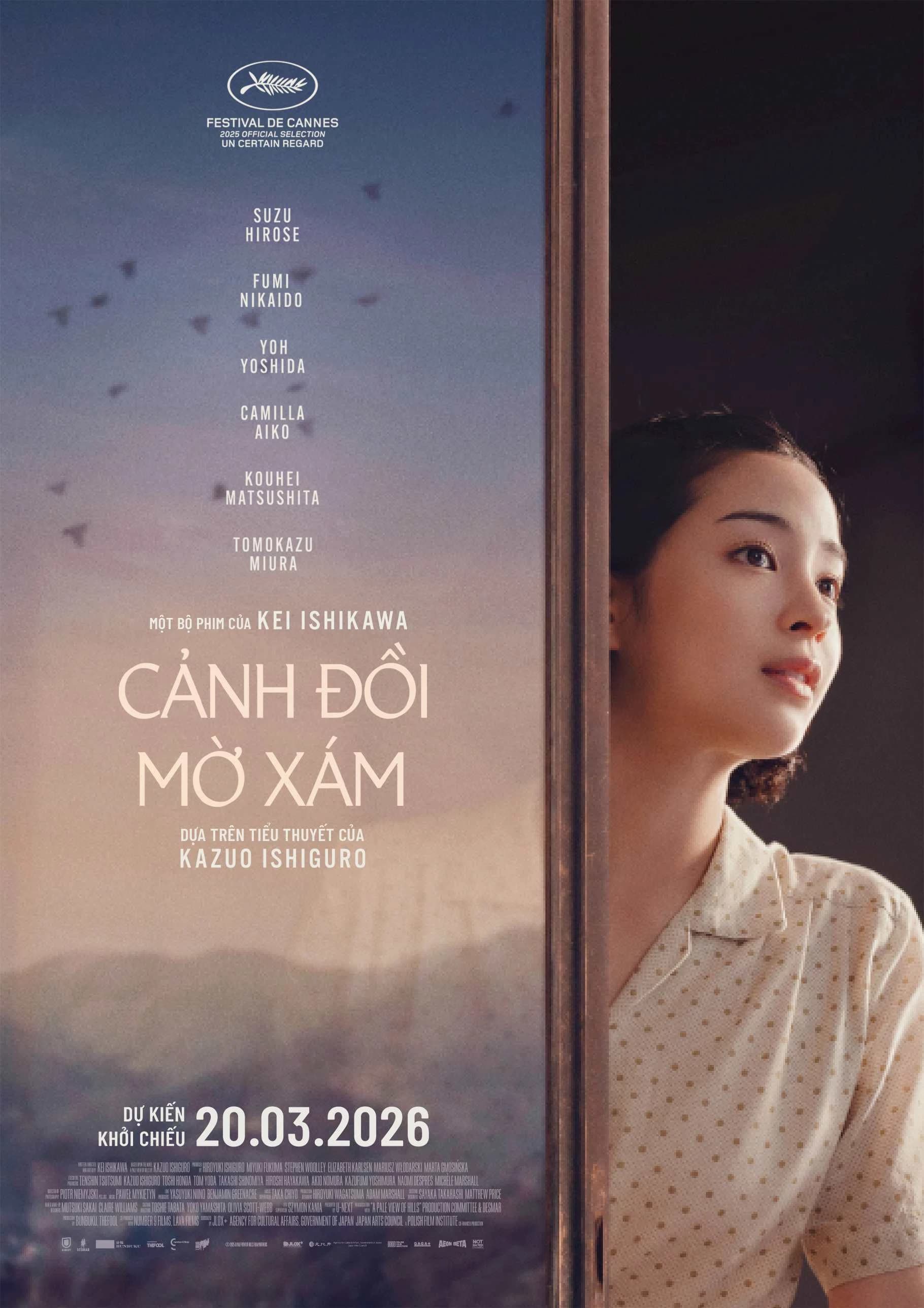 Xem phim Cảnh đồi mờ xám - A Pale View of Hills