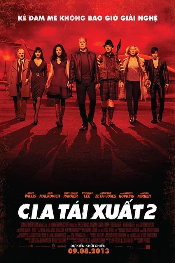 Xem phim CIA Tái Xuất 2 - RED 2