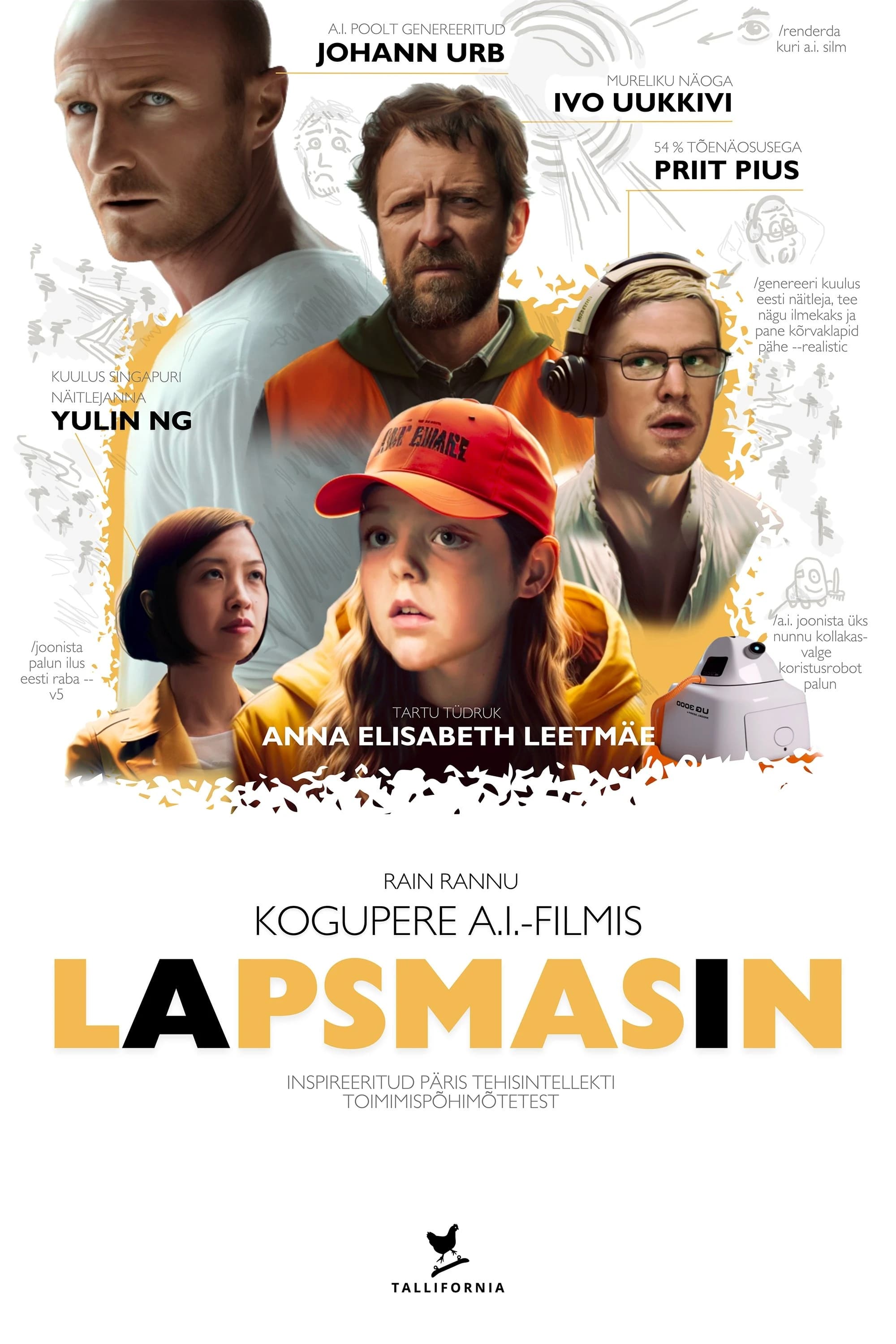 Xem phim Cô Bé Siêu Trí Tuệ (Lapsmasin) - Child Machine