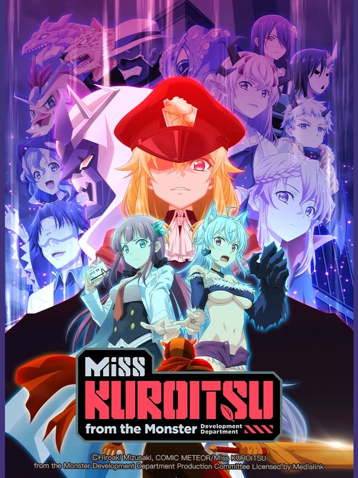 Xem phim Cô KUROITSU Ở Cục Phát Triển Quái Nhân - Kaijin Kaihatsubu No Kuroitsu-san, Miss Kuroitsu From The Monster Development Department