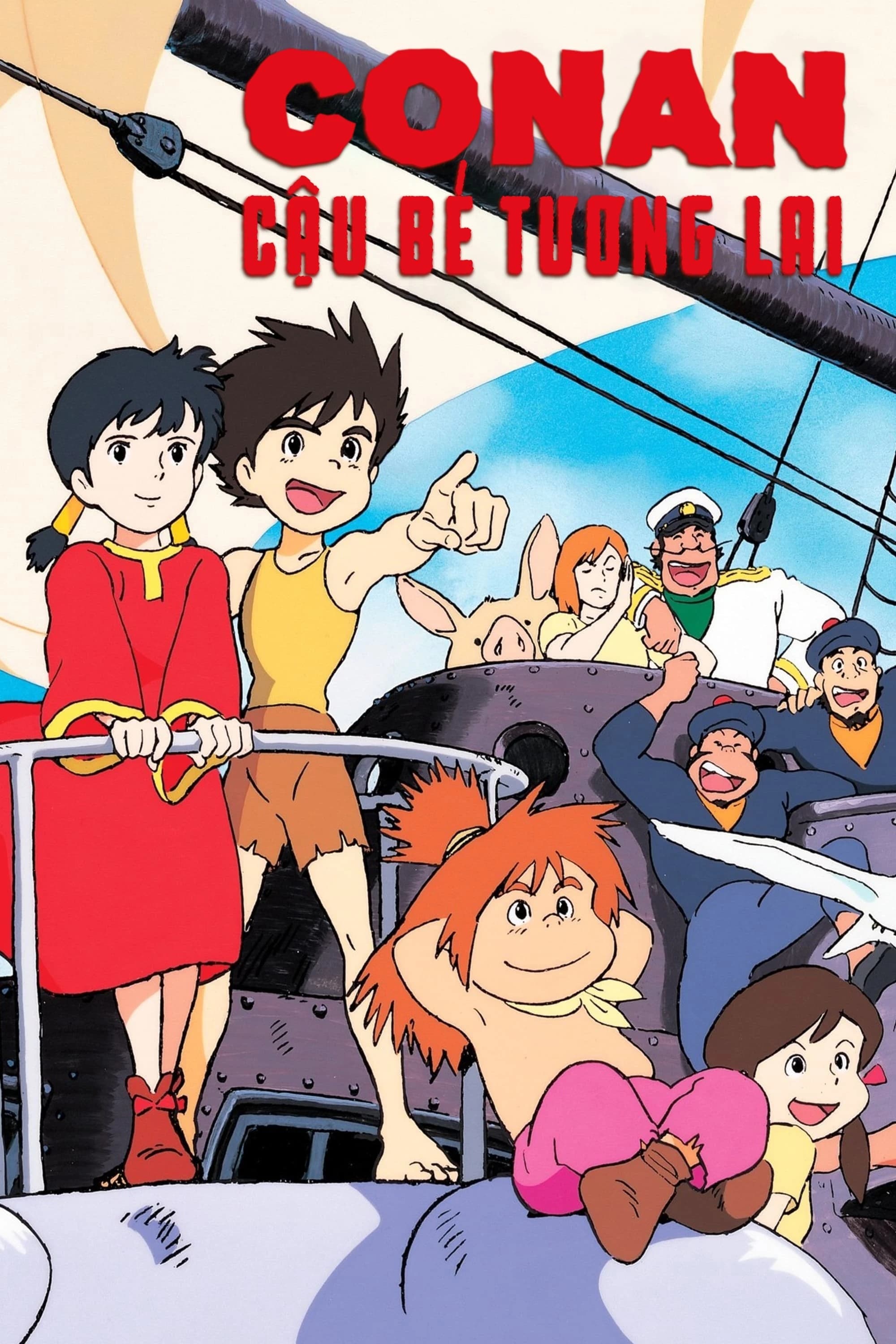 Xem phim Conan Cậu Bé Tương Lai - Future Boy Conan