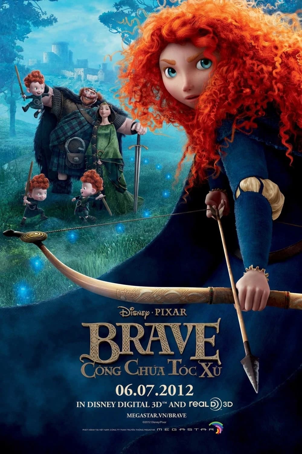 Xem phim Công Chúa Tóc Xù - Brave