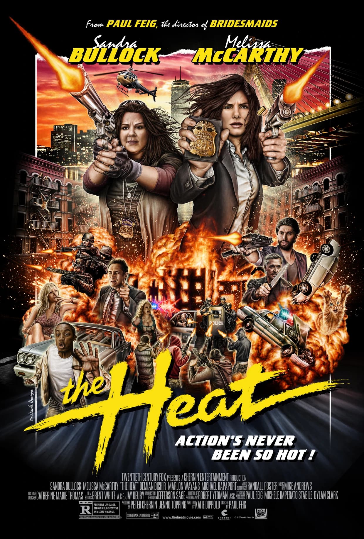 Xem phim Cuộc Chiến Nảy Lửa - The Heat