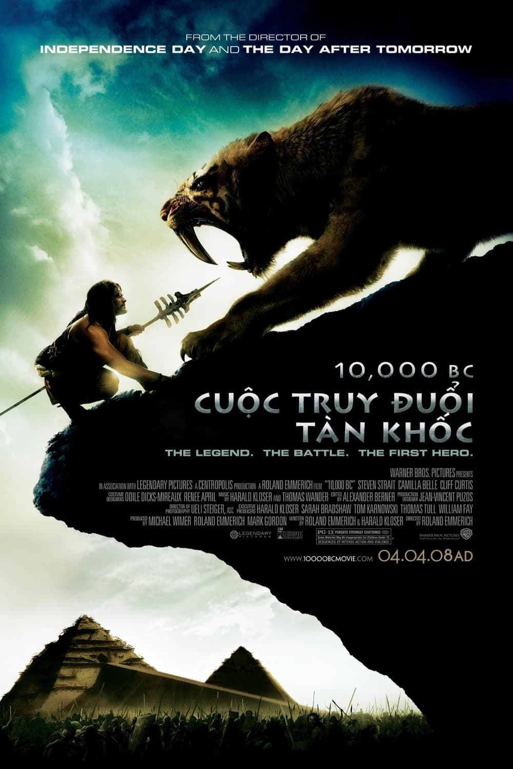 Xem phim Cuộc Truy Đuổi Tàn Khốc - 10,000 BC