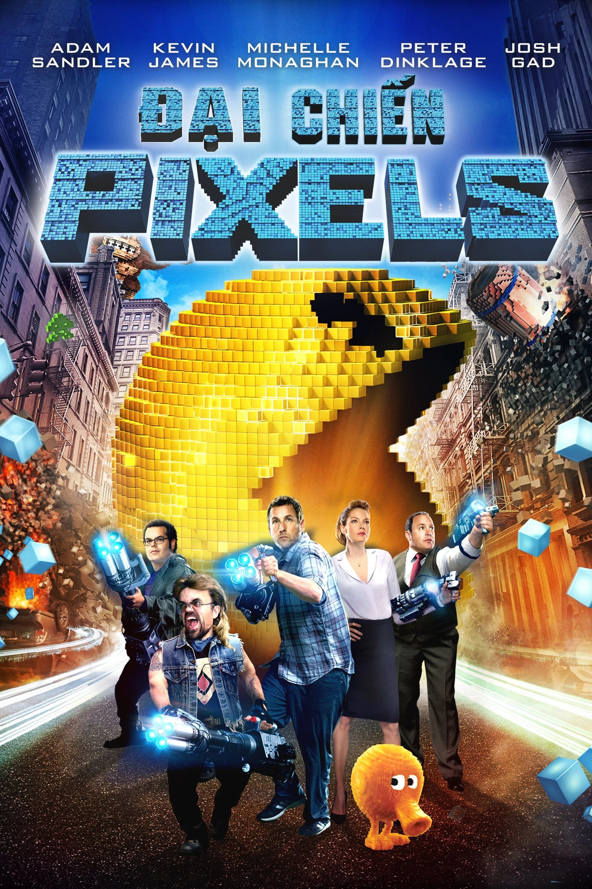 Xem phim Đại Chiến Pixels - Pixels