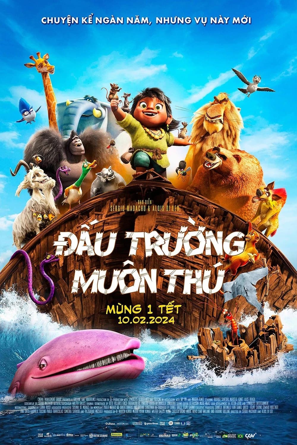 Xem phim Đấu Trường Muôn Thú - Noah's Ark