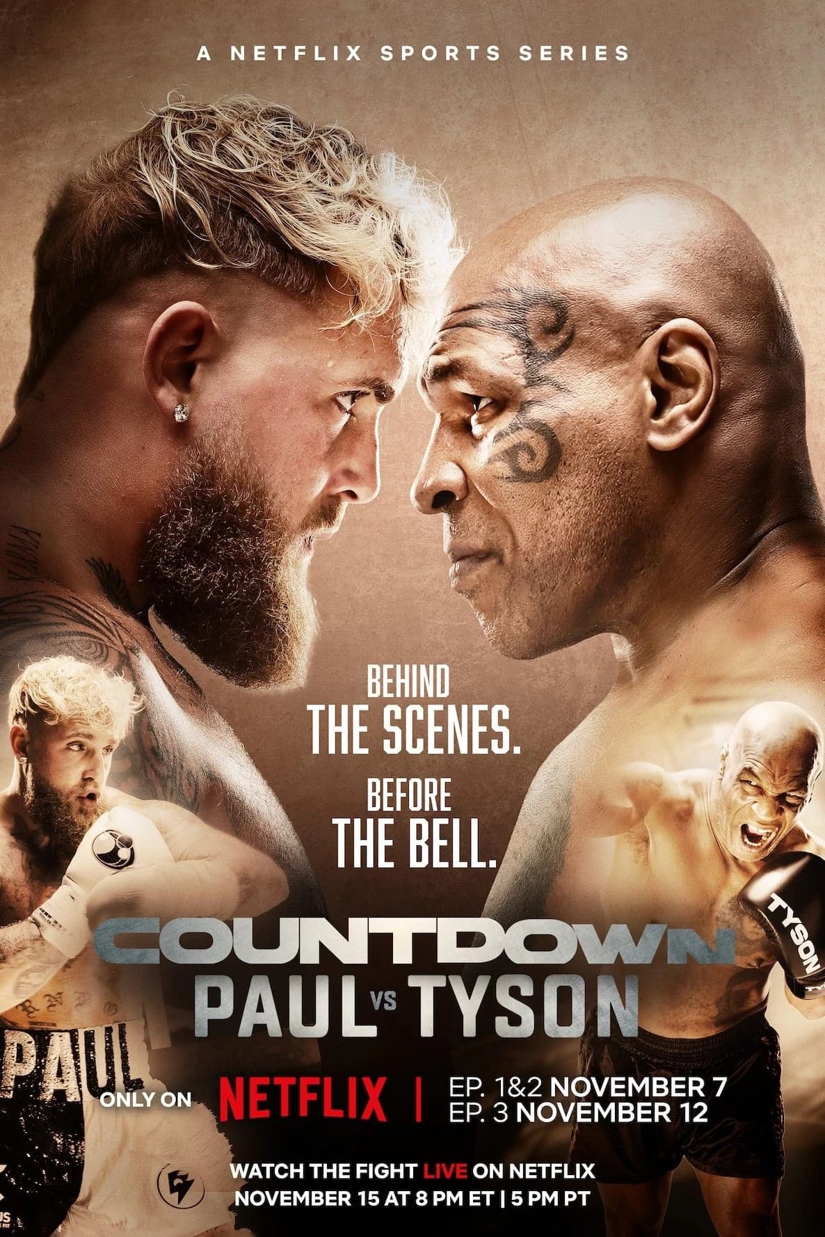Xem phim Đếm ngược: Paul vs. Tyson - Countdown: Paul vs. Tyson