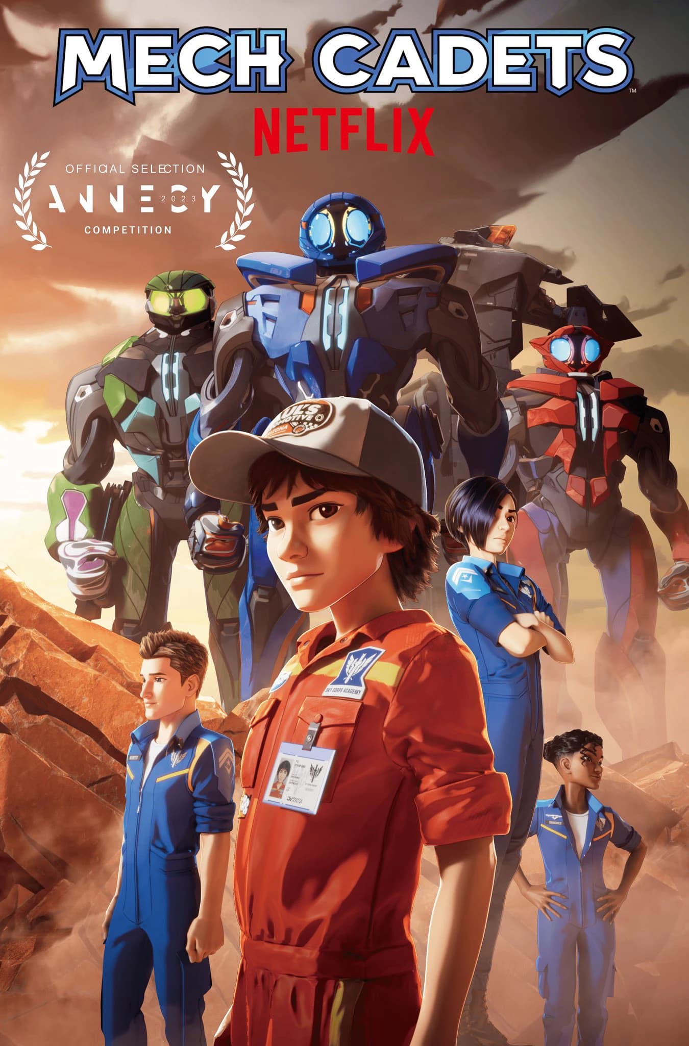 Xem phim Đội Phi Công Robot - Mech Cadets