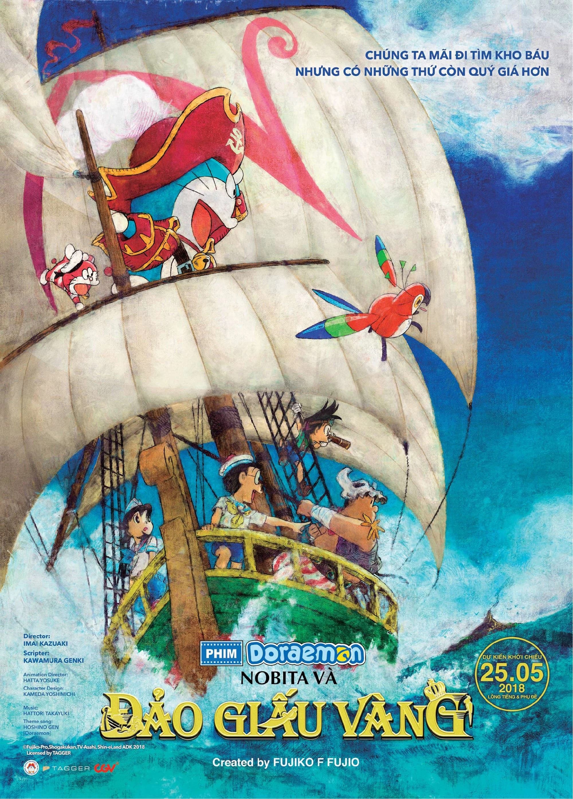 Xem phim Doraemon: Nobita và Đảo Giấu Vàng - Doraemon: Nobita's Treasure Island