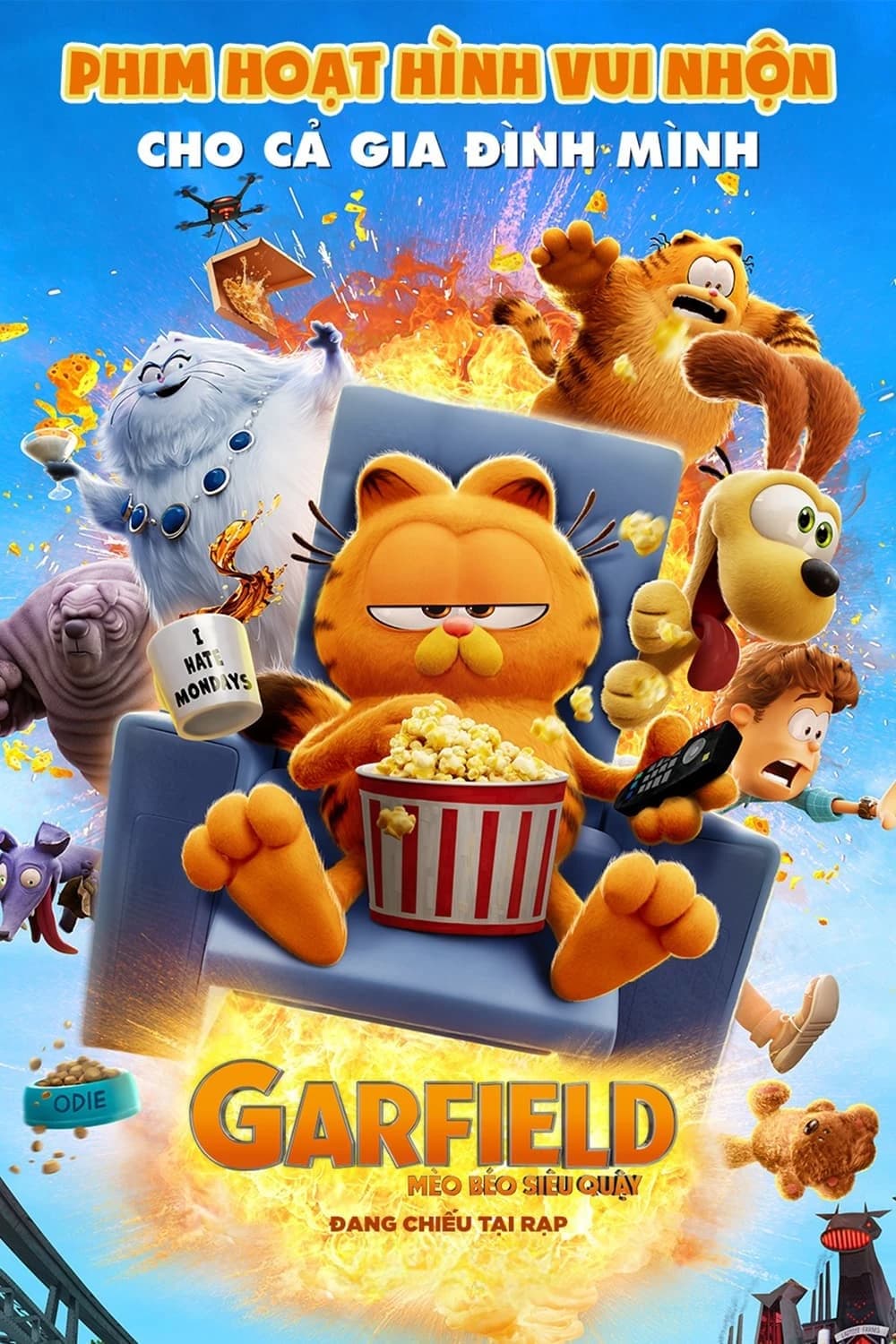 Xem phim Garfield - Mèo Béo Siêu Quậy - The Garfield Movie