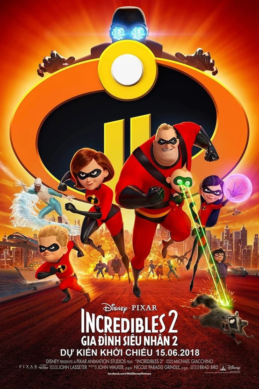 Xem phim Gia Đình Siêu Nhân 2 - Incredibles 2