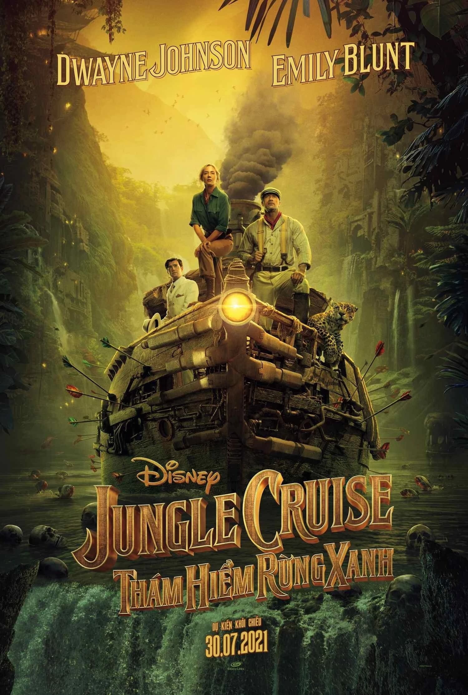 Xem phim Jungle Cruise: Thám Hiểm Rừng Xanh - Jungle Cruise