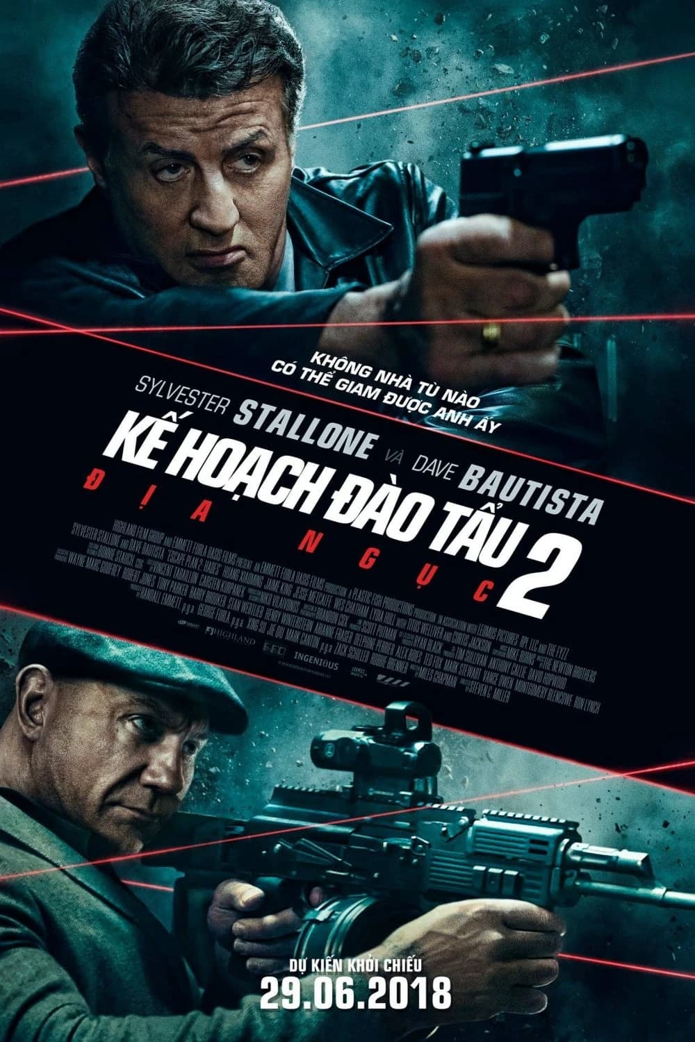 Xem phim Kế Hoạch Đào Tẩu: Địa Ngục - Escape Plan 2: Hades