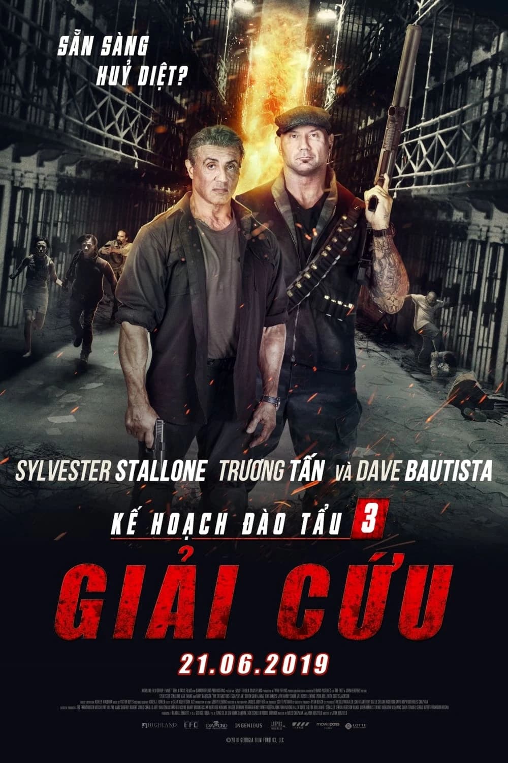 Xem phim Kế Hoạch Đào Tẩu: Giải Cứu - Escape Plan: The Extractors