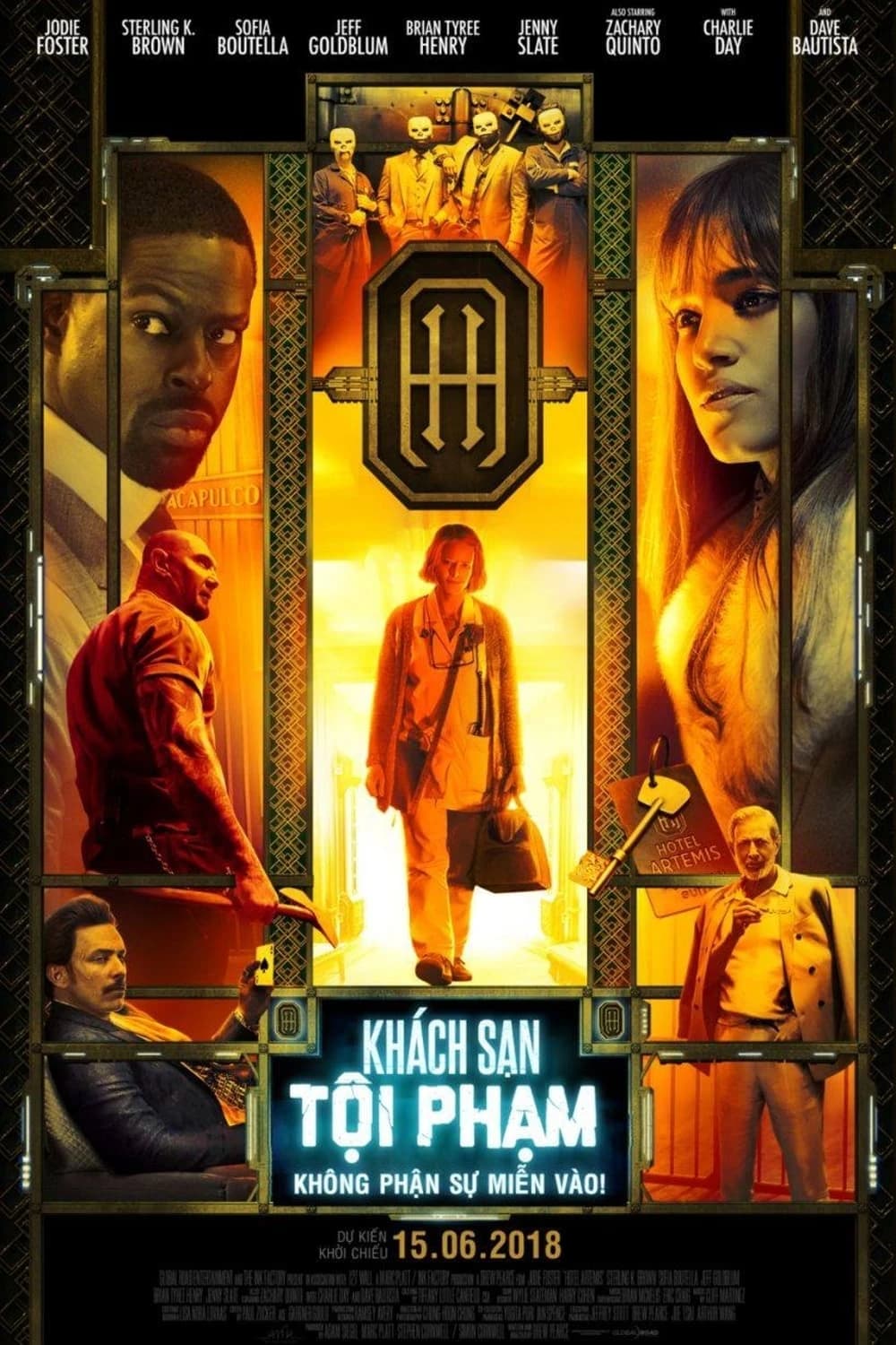 Xem phim Khách Sạn Tội Phạm - Hotel Artemis