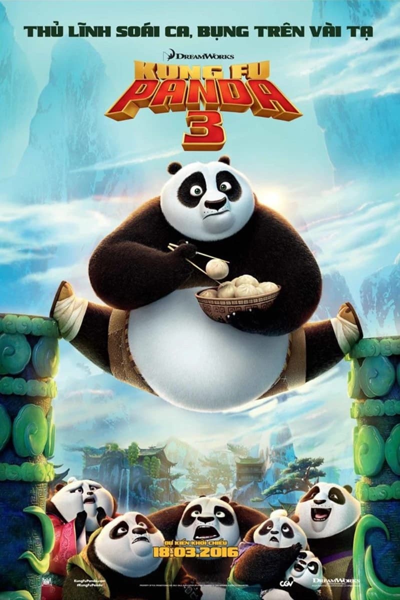 Xem phim Kung Fu Gấu Trúc 3 - Kung Fu Panda 3