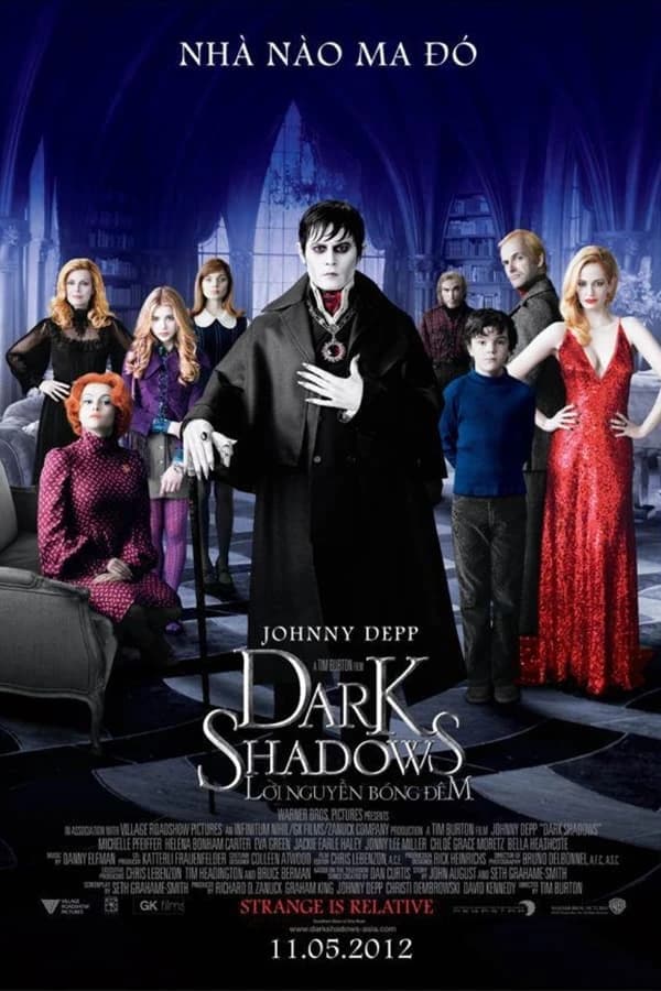 Xem phim Lời Nguyền Bóng Đêm - Dark Shadows
