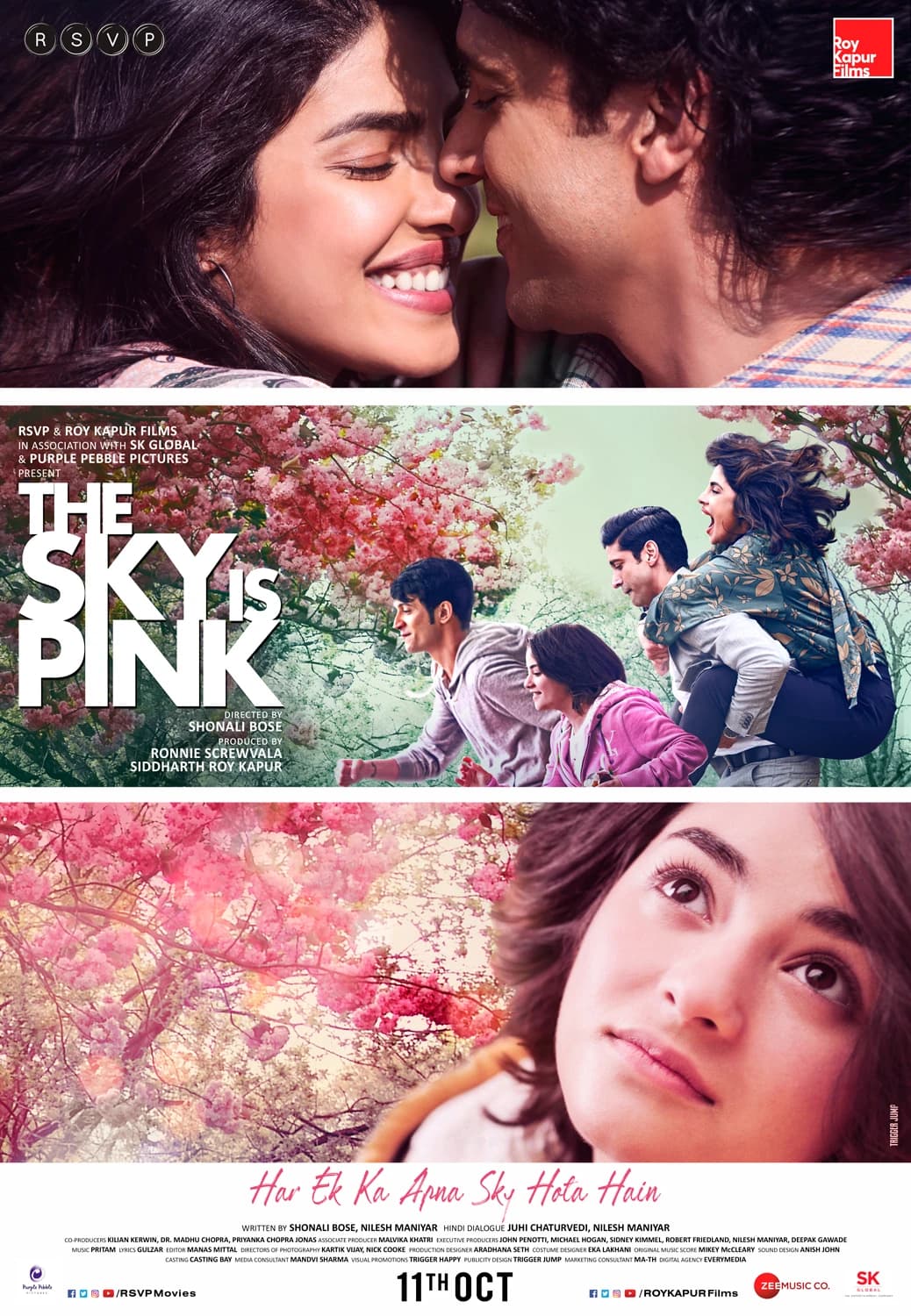 Xem phim Màu Hồng Tình Yêu - The Sky Is Pink