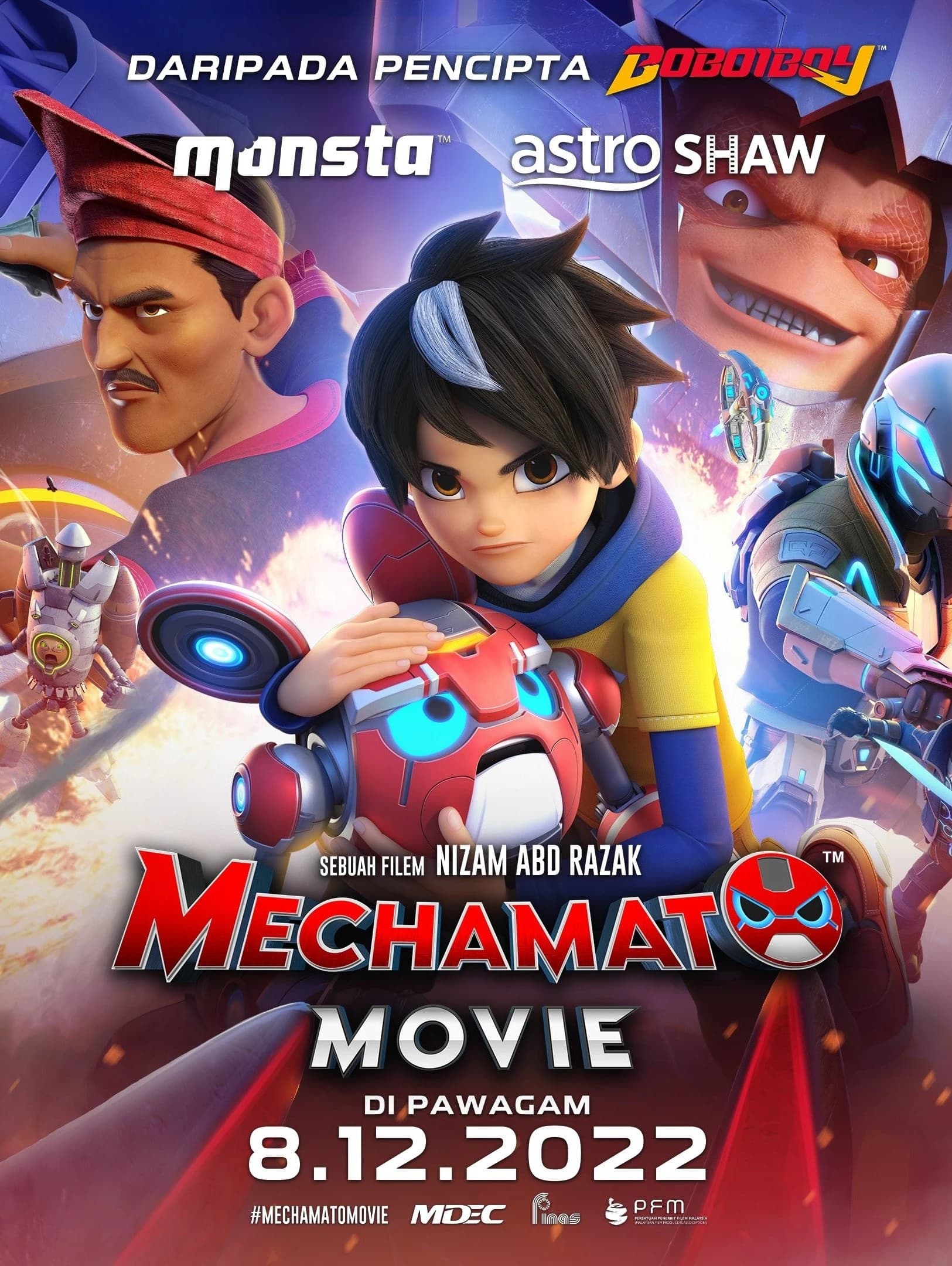 Xem phim Mechamato Movie - Mechamato The Movie