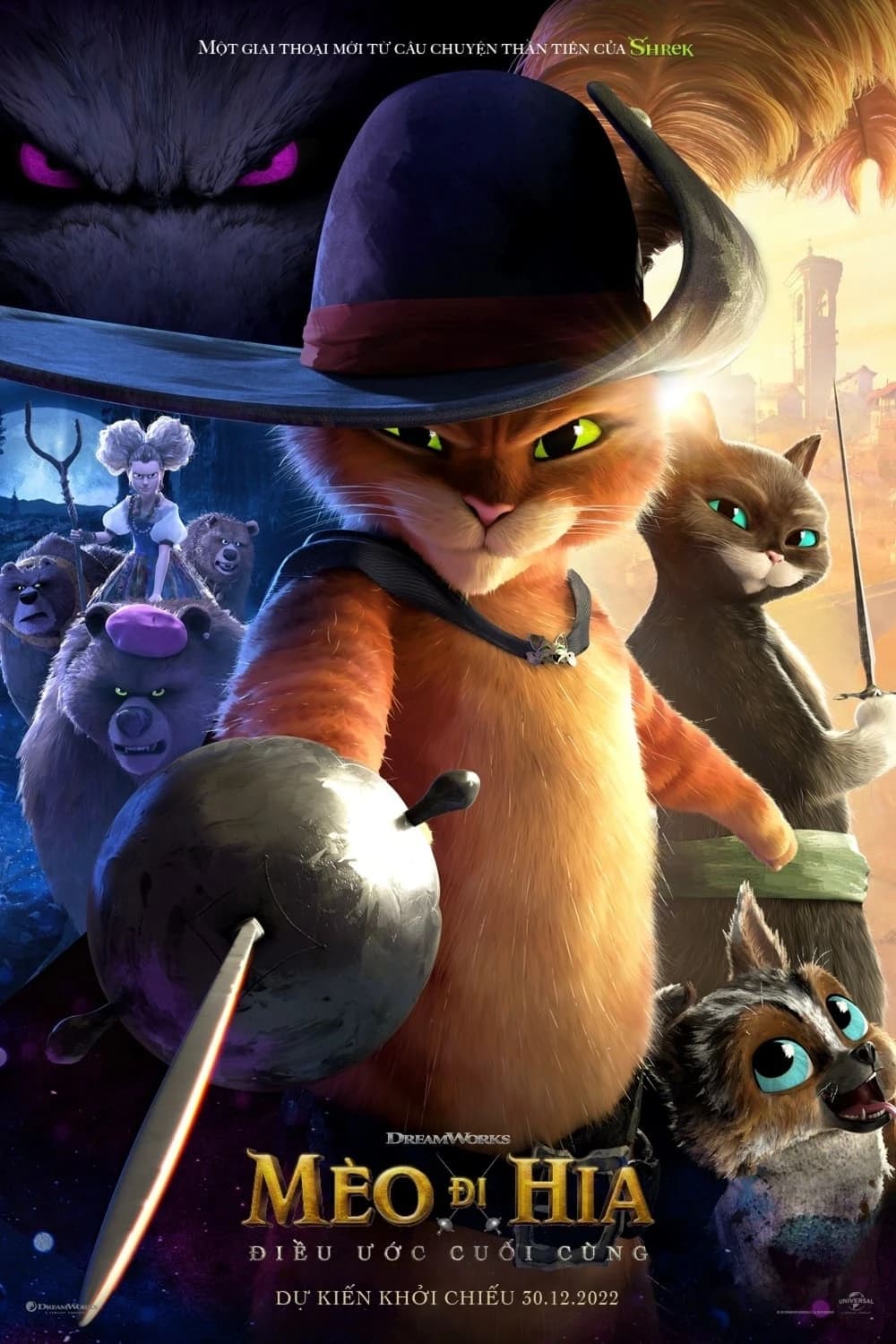 Xem phim Mèo Đi Hia: Điều Ước Cuối Cùng - Puss in Boots: The Last Wish