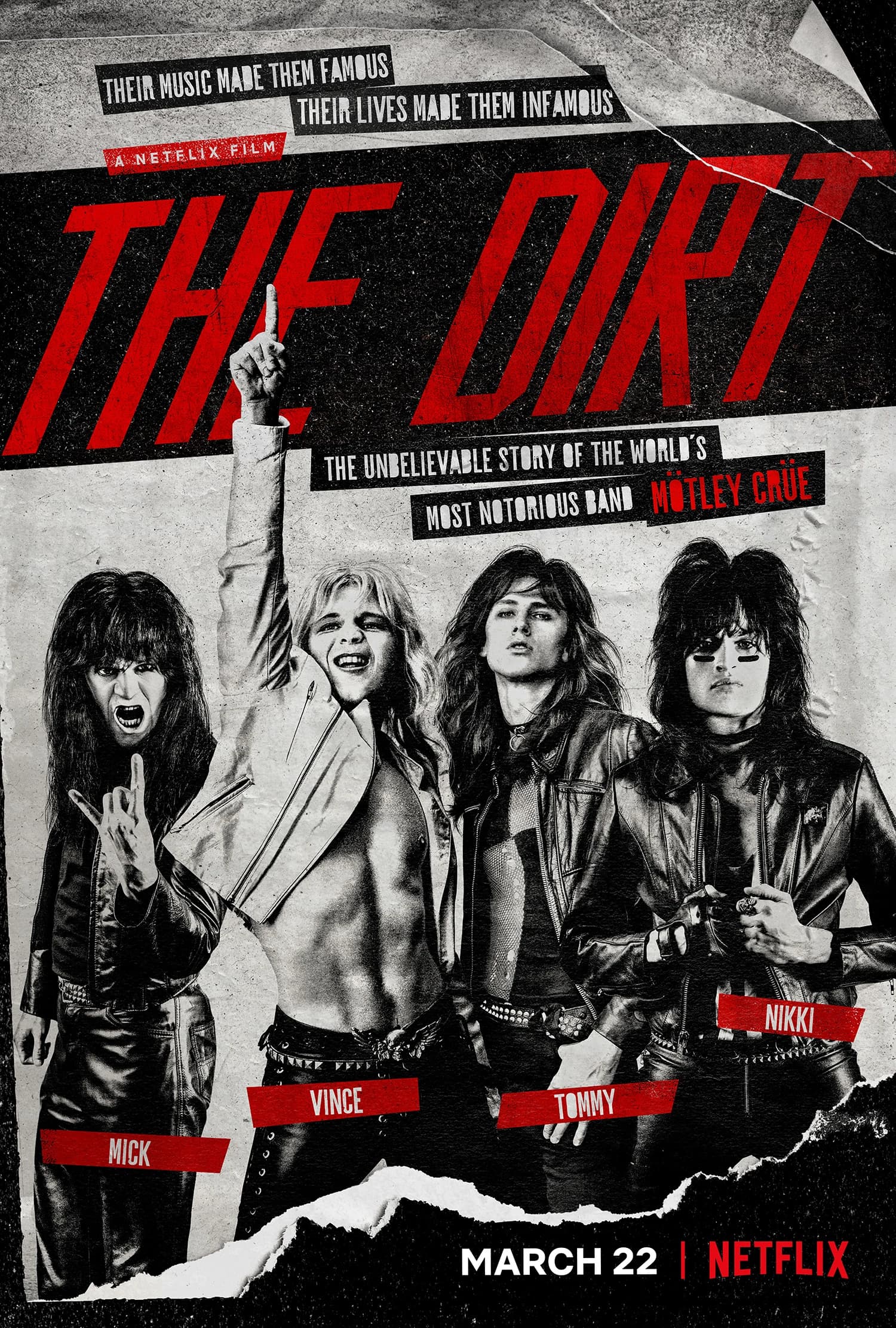 Xem phim Mötley Crüe: Ban Nhạc Tai Tiếng - The Dirt