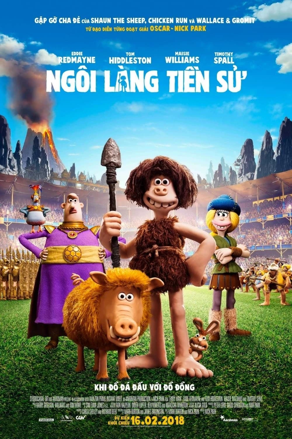 Xem phim Ngôi Làng Tiền Sử - Early Man