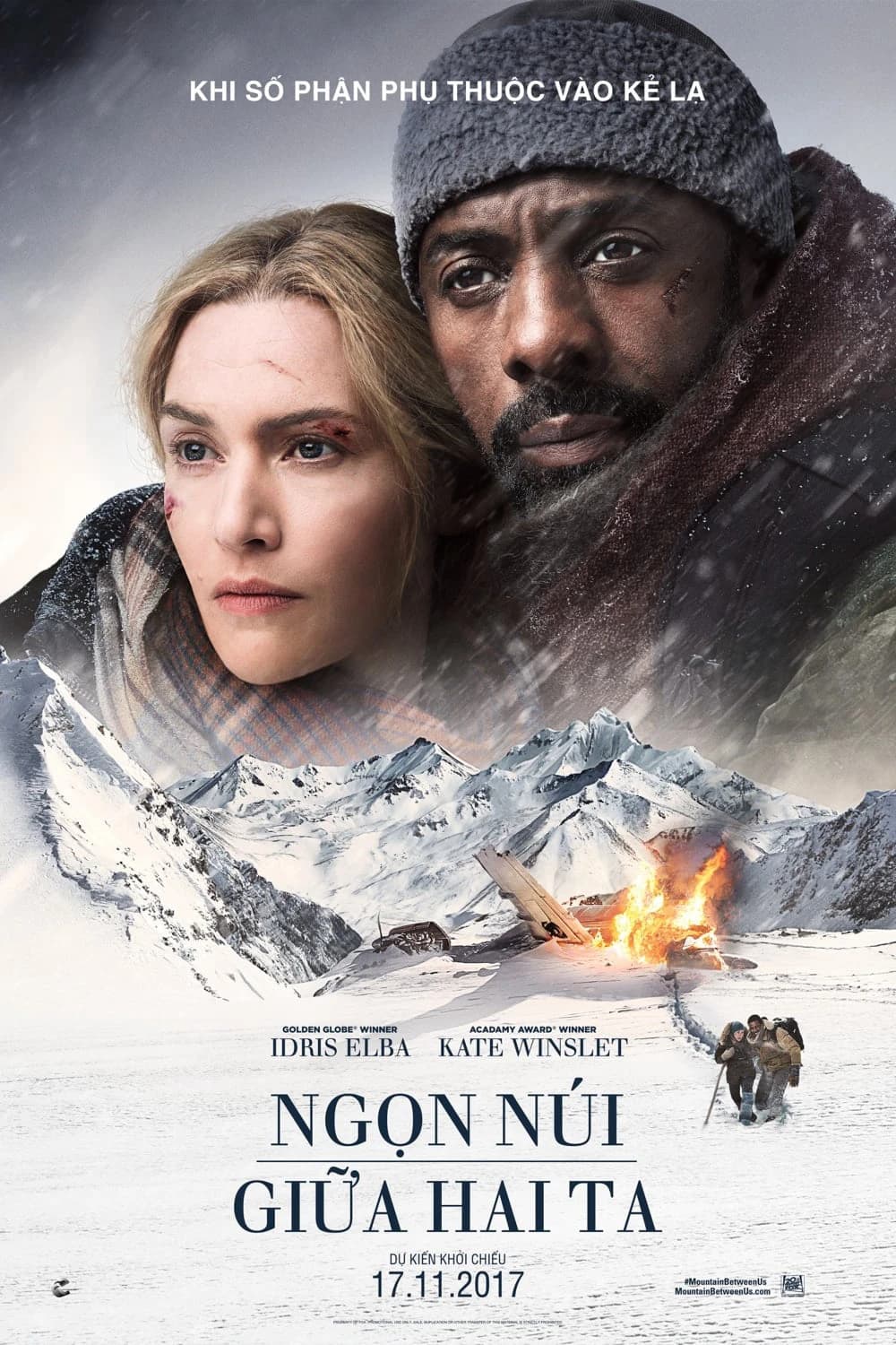 Xem phim Ngọn Núi Giữa Hai Ta - The Mountain Between Us