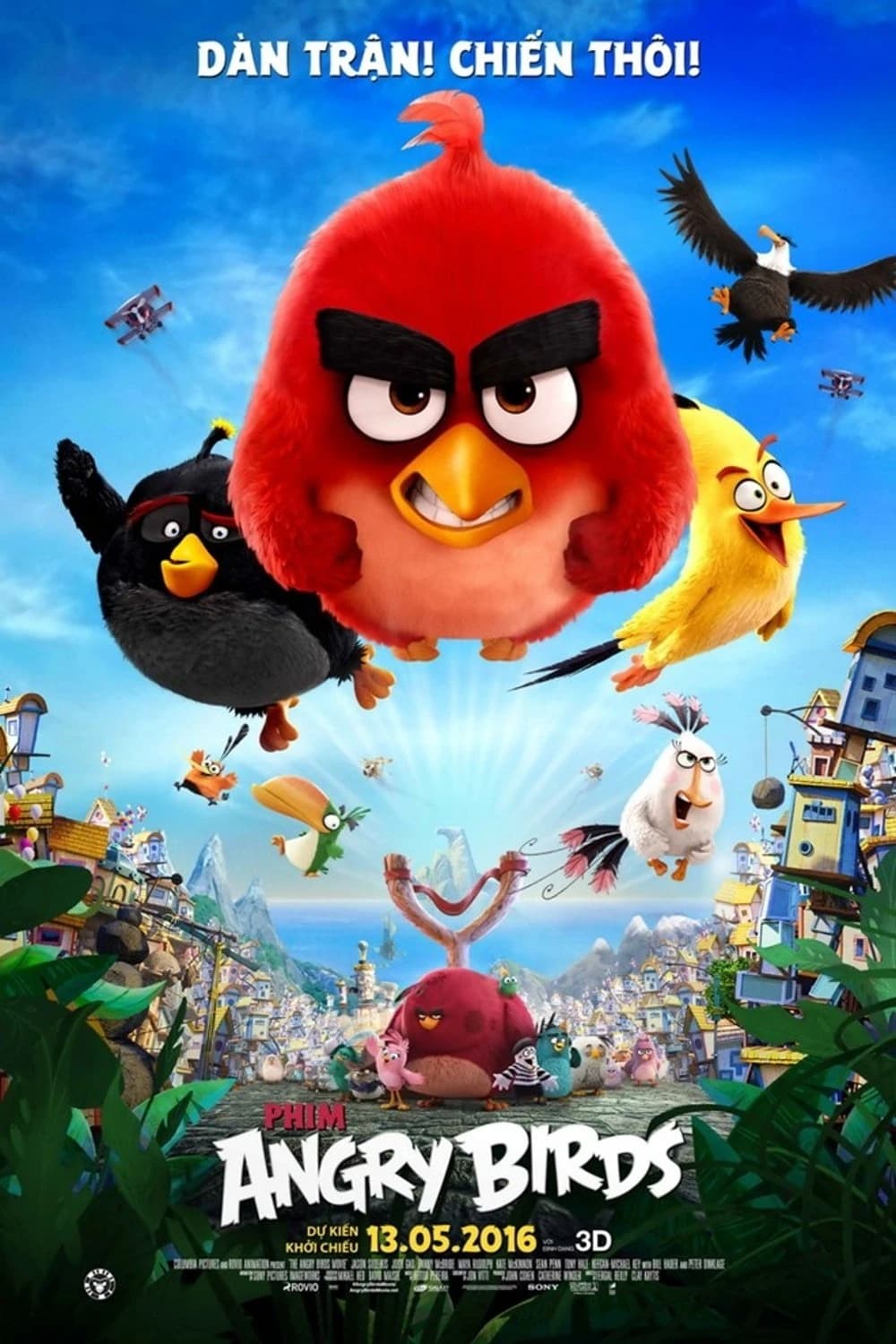 Xem phim Những Chú Chim Giận Dữ - The Angry Birds Movie
