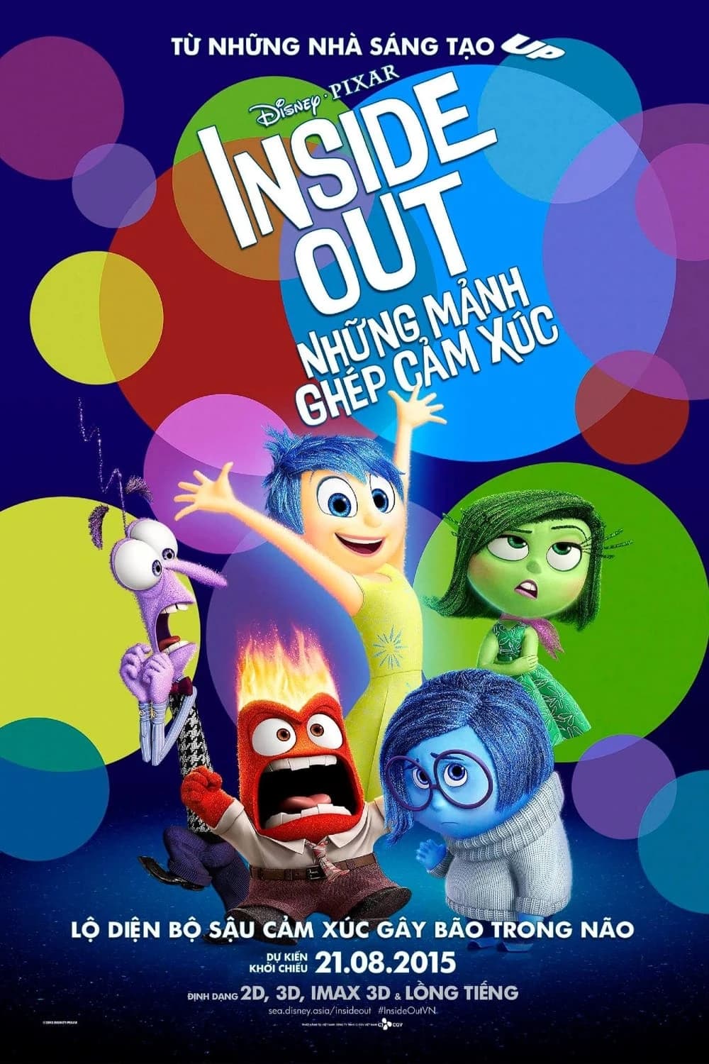 Xem phim Những Mảnh Ghép Cảm Xúc - Inside Out