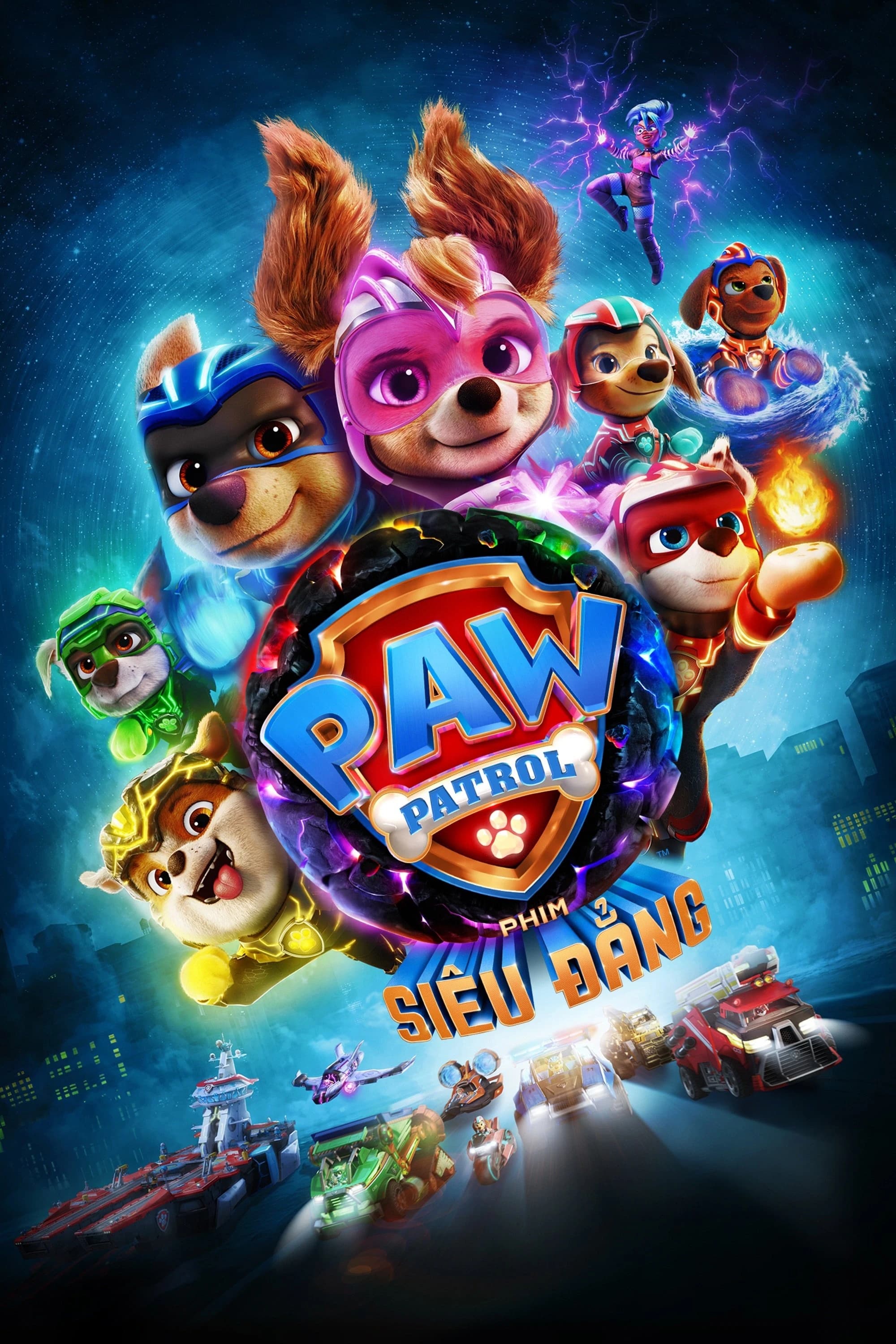 Xem phim PAW Patrol: Phim Siêu Đẳng - PAW Patrol: The Mighty Movie