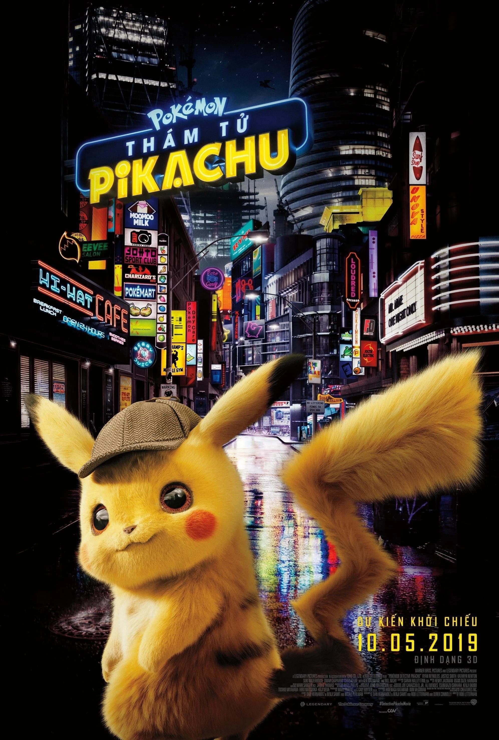 Xem phim Pokémon: Thám Tử Pikachu - Pokémon Detective Pikachu