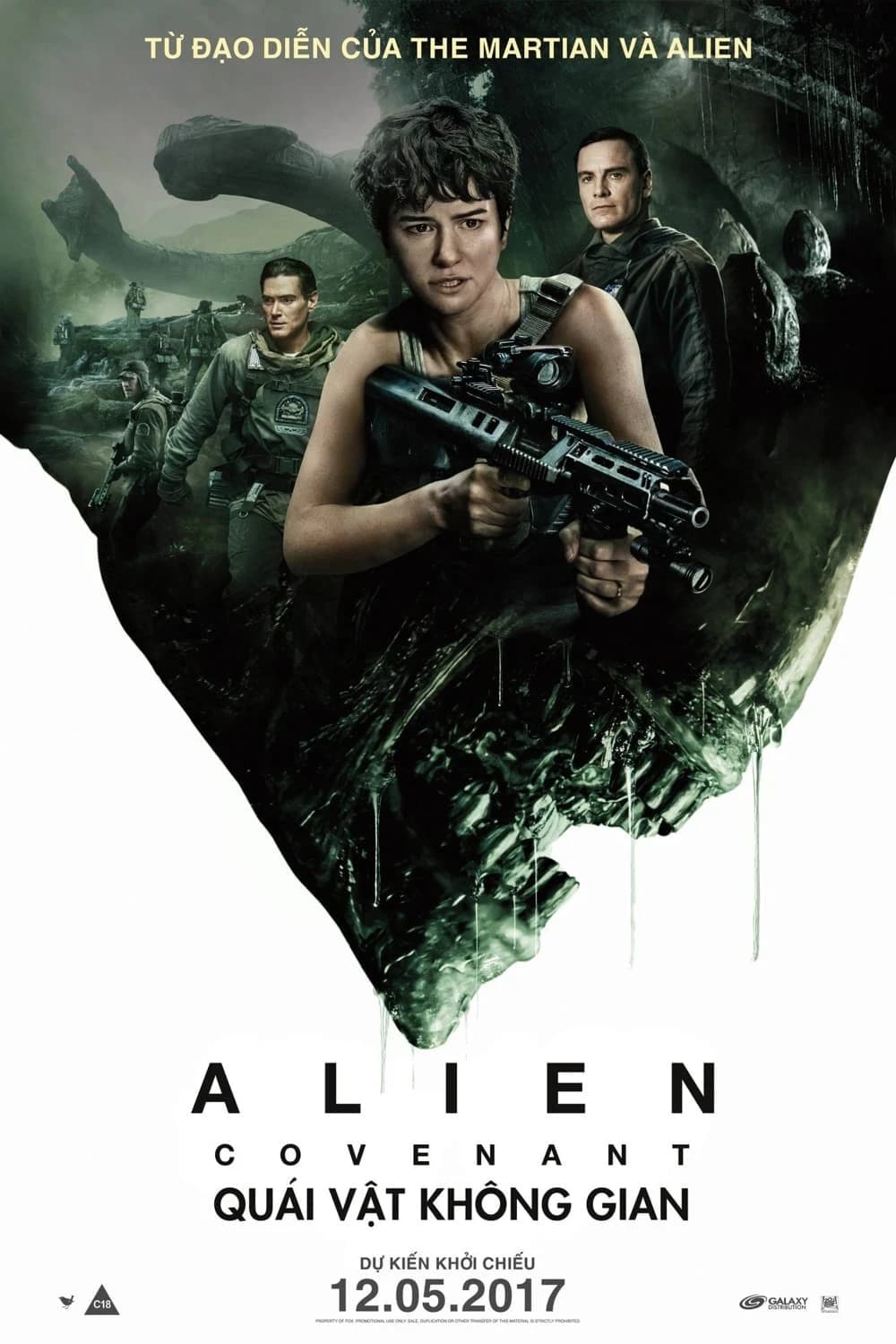 Xem phim Quái Vật Không Gian: Khế Ước - Alien: Covenant
