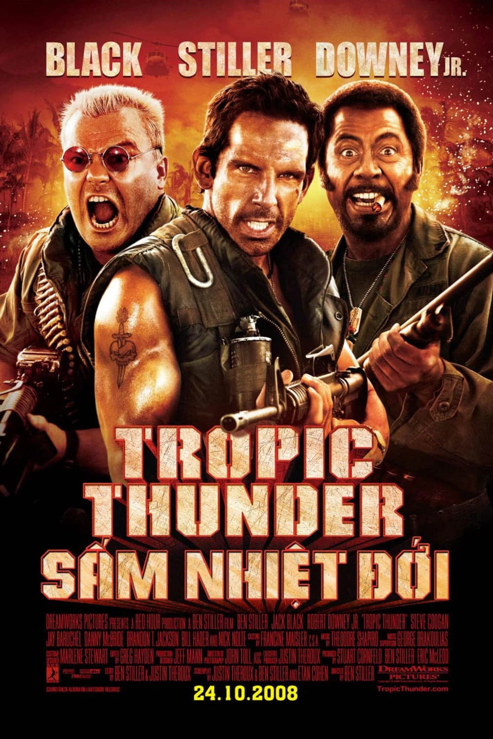 Xem phim Sấm Nhiệt Đới - Tropic Thunder