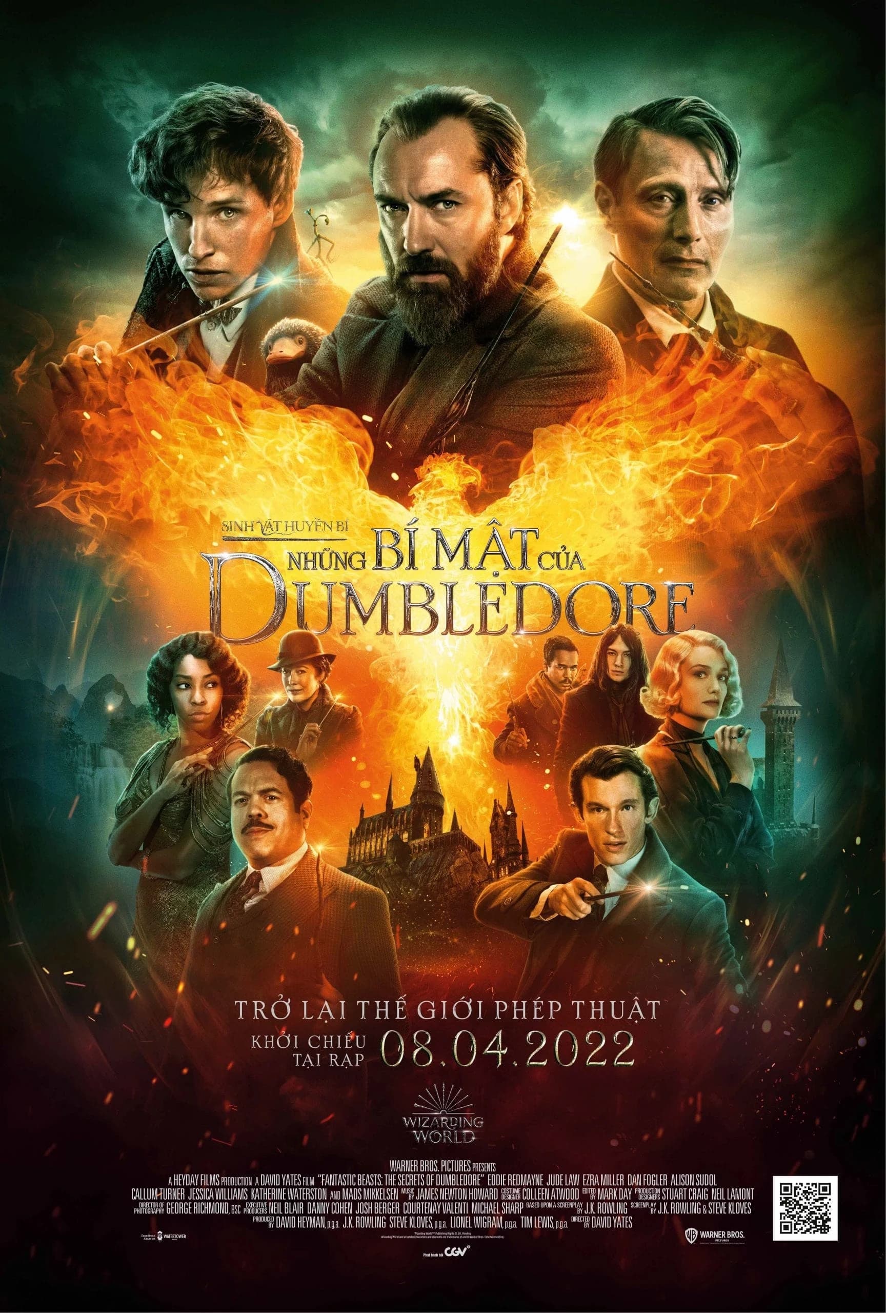Xem phim Sinh Vật Huyền Bí: Những Bí Mật của Dumbledore - Fantastic Beasts: The Secrets of Dumbledore
