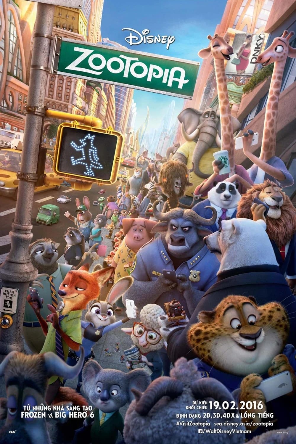 Xem phim Thành Phố Động Vật: Phi Vụ Động Trời - Zootopia