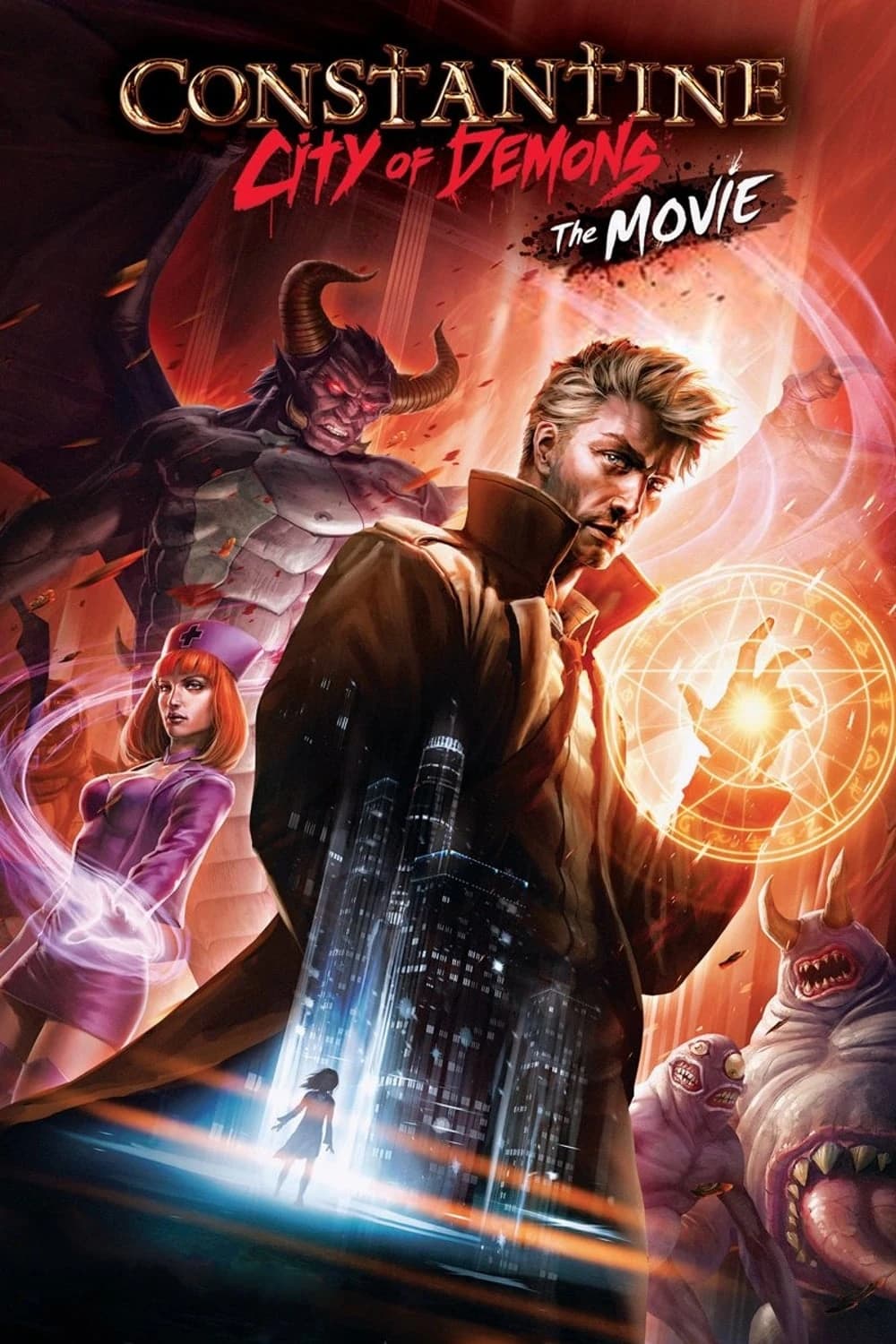 Xem phim Thành Phố Quỷ - Constantine: City of Demons - The Movie