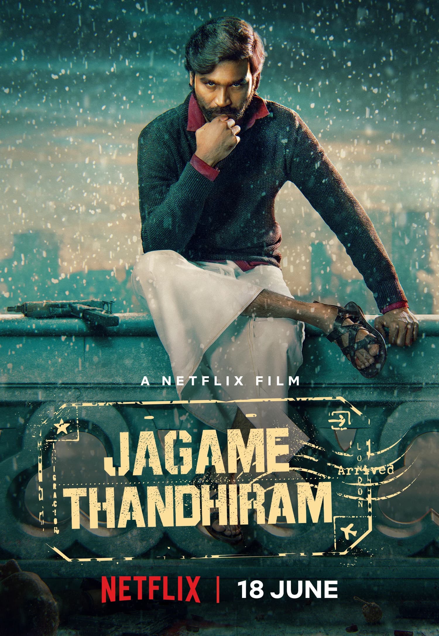 Xem phim Thế Giới Trắng Đen - Jagame Thandhiram