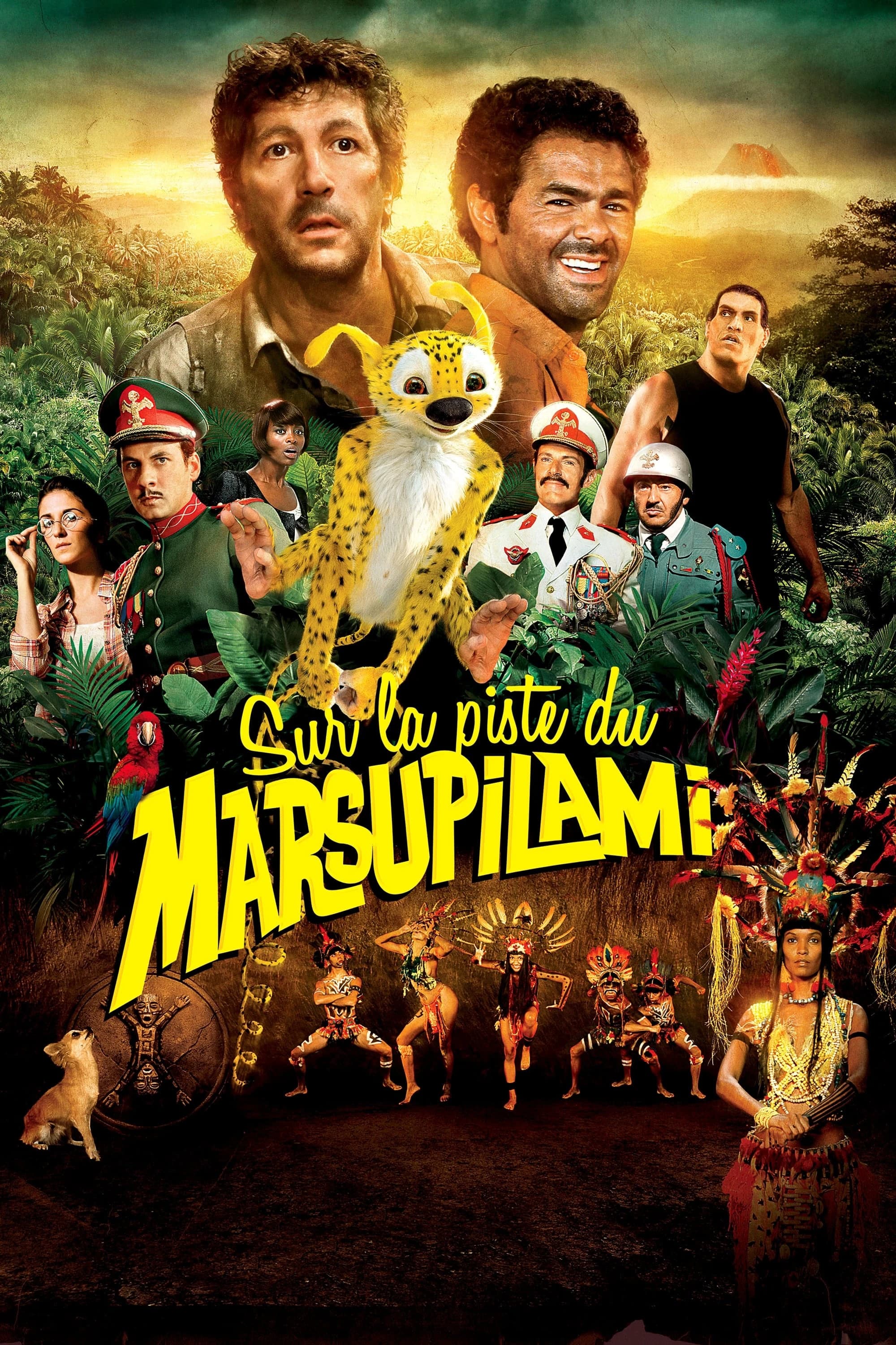 Xem phim Theo dấu Marsupilami - HOUBA! On the Trail of the Marsupilami