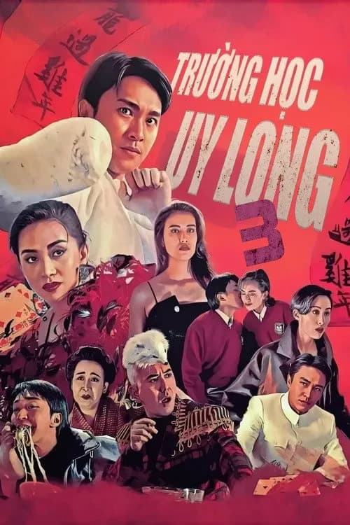 Xem phim Trường Học Uy Long III - Fight Back to School 3