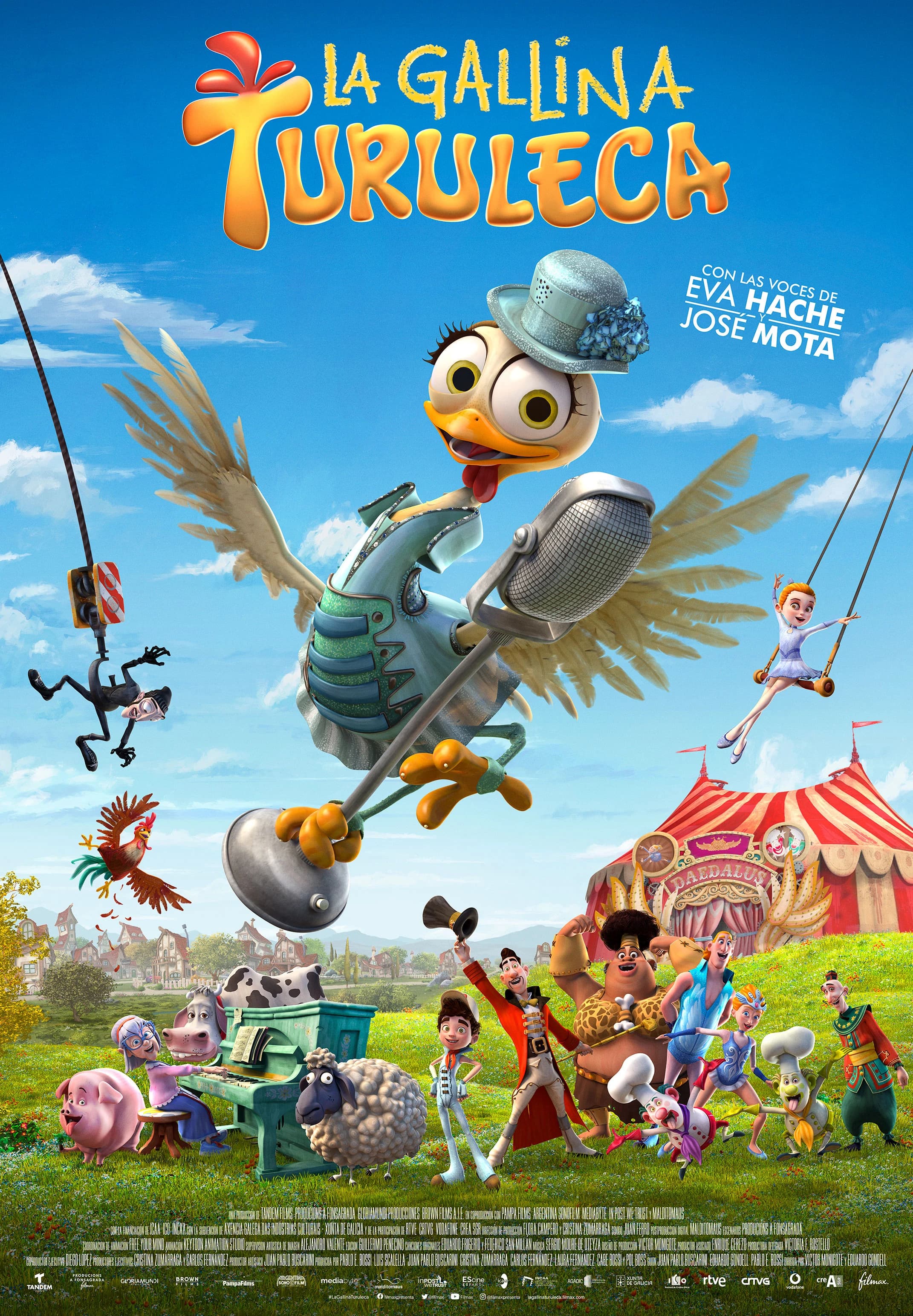 Xem phim Turu: Gà Tây Mê Quẩy - Turu, The Wacky Hen