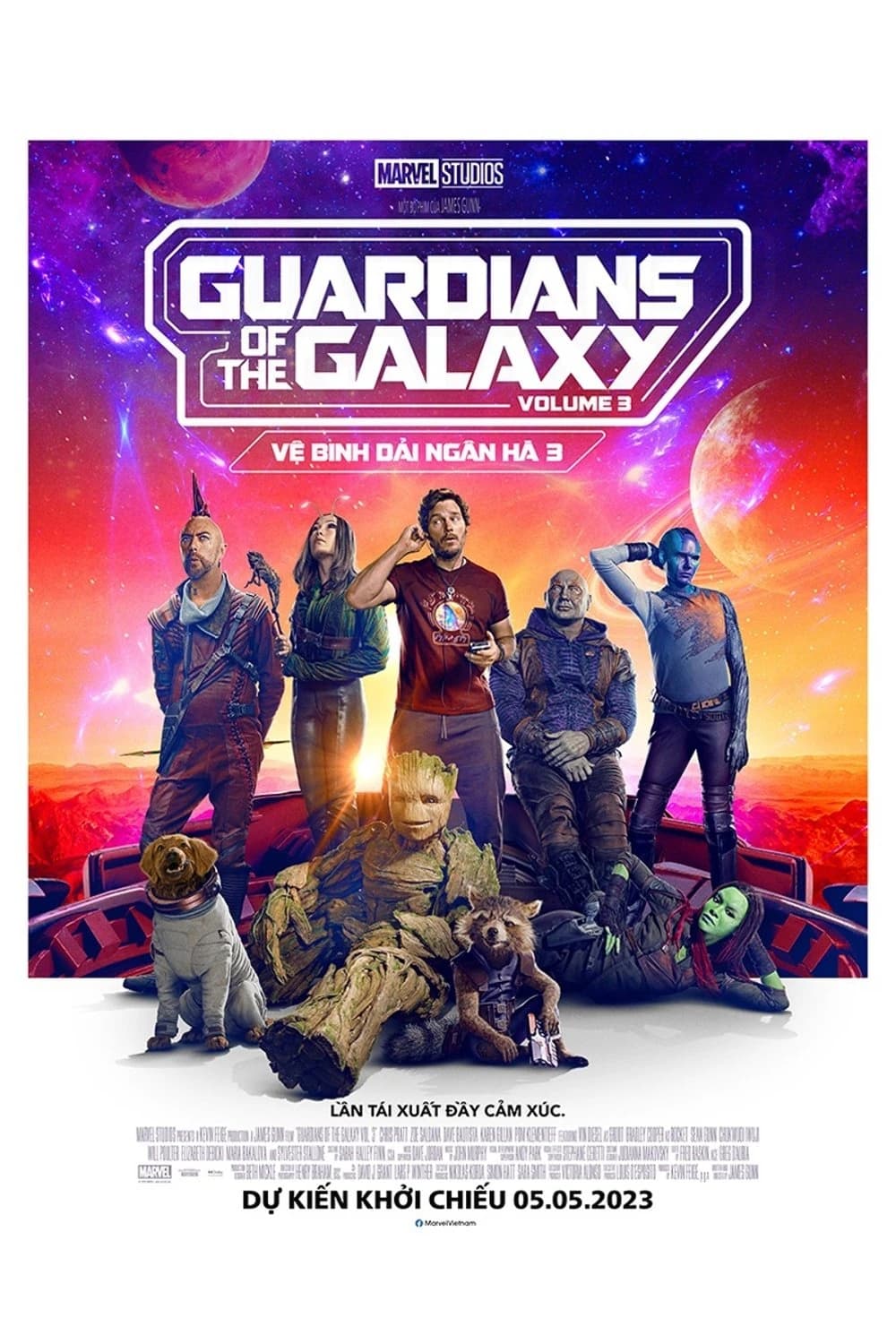 Xem phim Vệ Binh Dải Ngân Hà 3 - Guardians Of The Galaxy Vol. 3