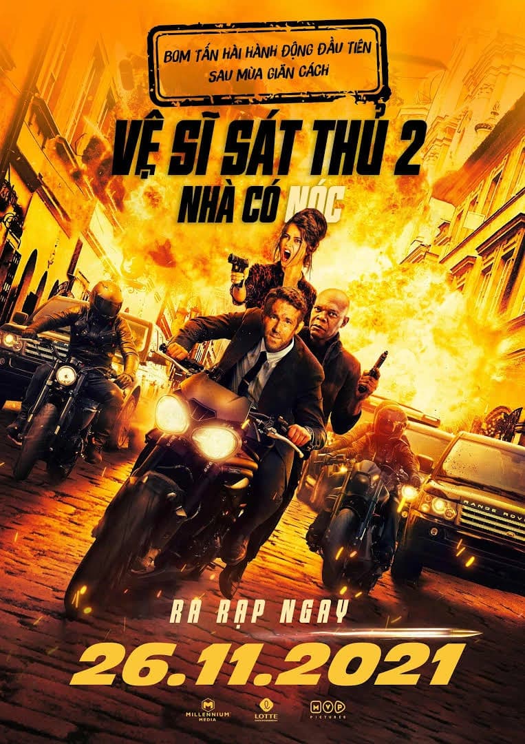 Xem phim Vệ Sĩ Sát Thủ 2: Nhà Có Nóc - The Hitman's Wife's Bodyguard