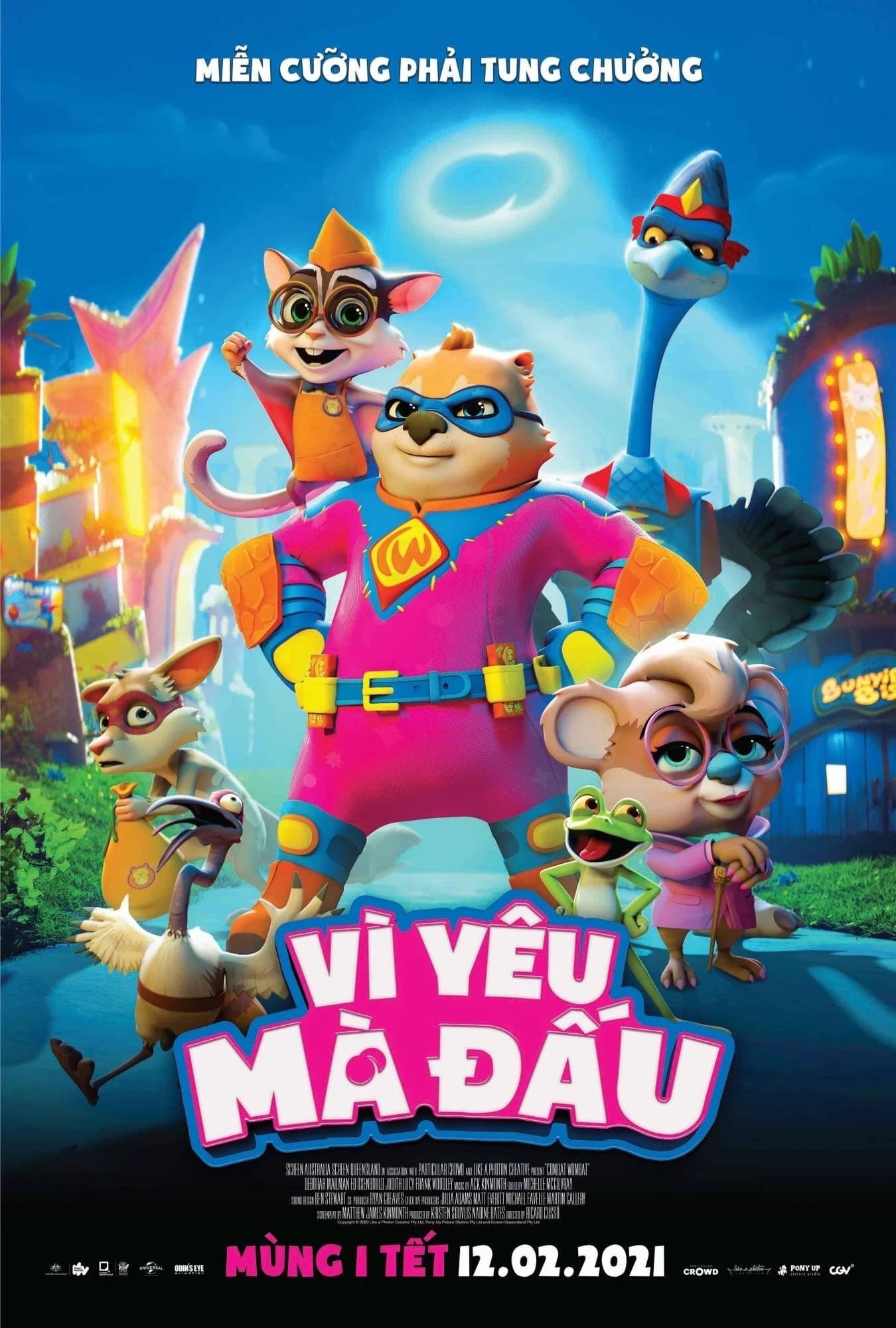 Xem phim Vì Yêu Mà Đấu - Combat Wombat