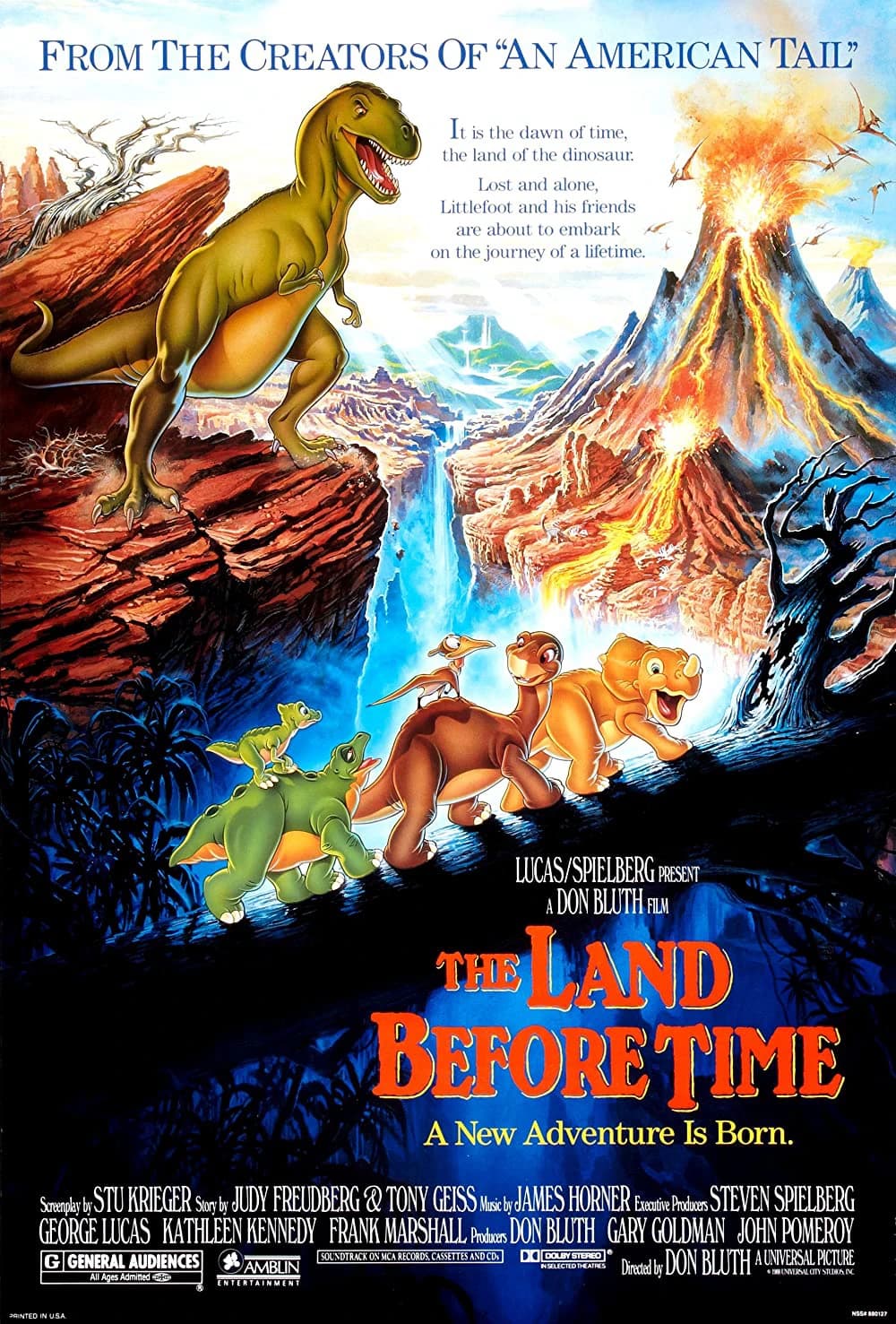 Xem phim Vùng Đất Tiền Sử - The Land Before Time