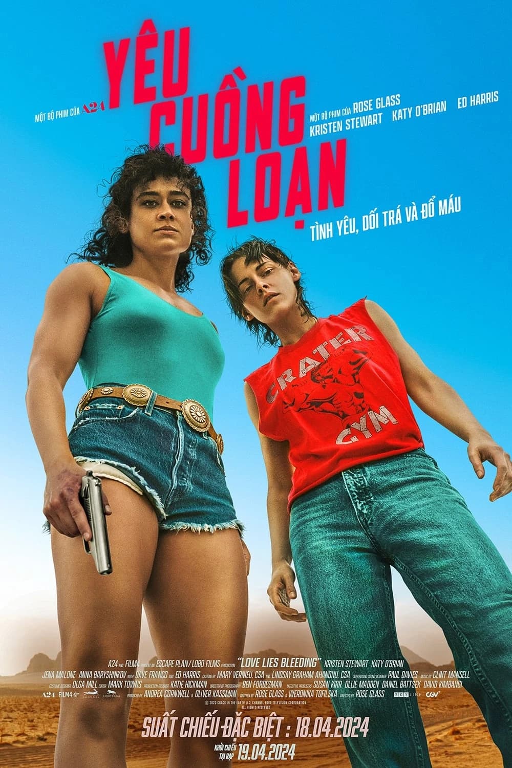 Xem phim Yêu Cuồng Loạn - Love Lies Bleeding