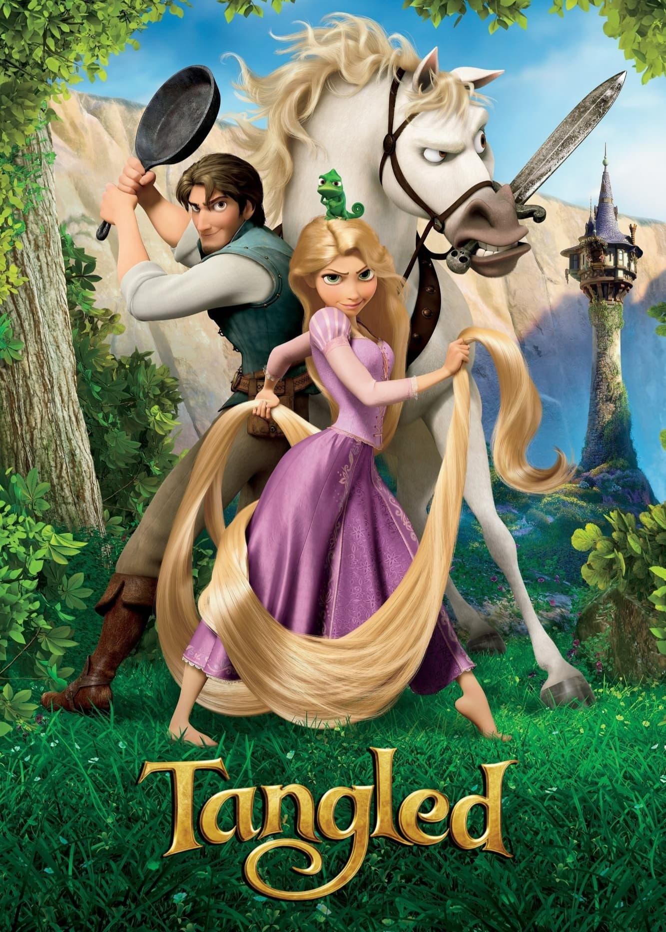 Xem phim Công Chúa Tóc Mây - Tangled